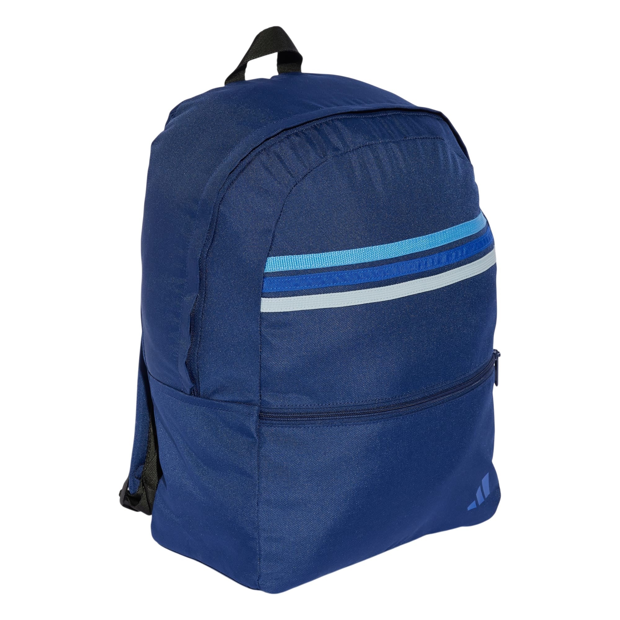 adidas Classic Back-to-School Stripes Backpack Sports Bag - Navy Blue