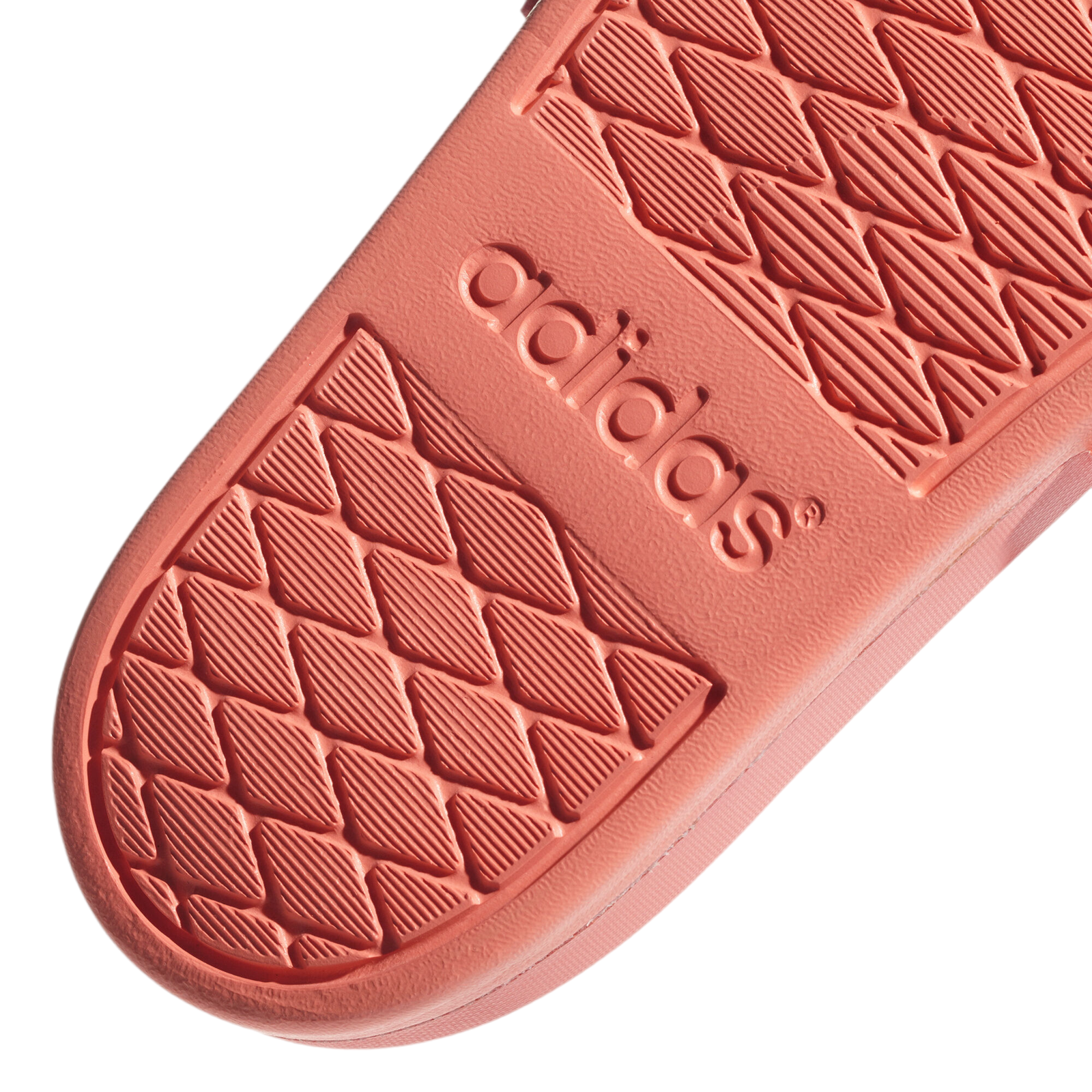 adidas Adilette Comfort Slides - Chalk Coral / Cloud White - ViaductClothing - -
