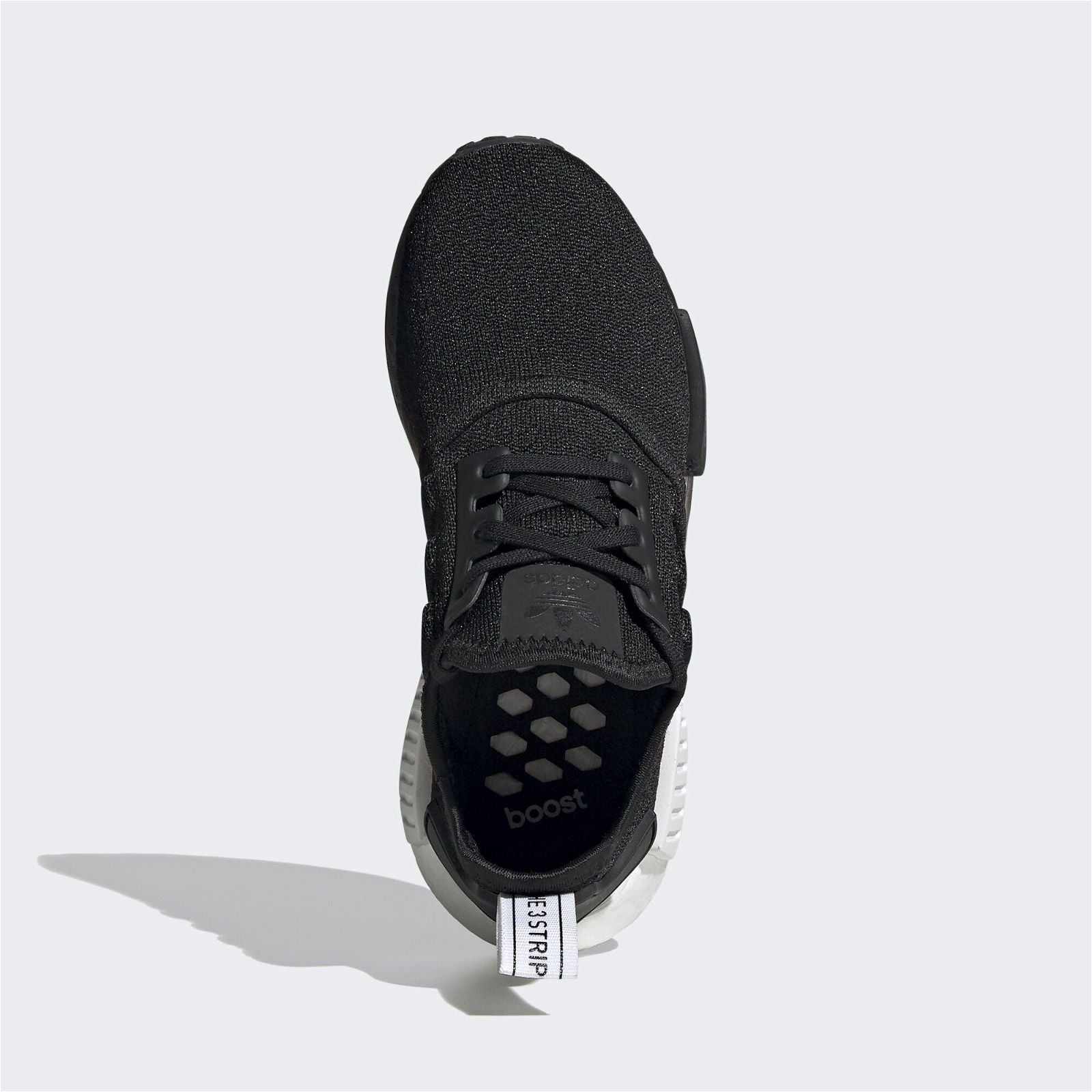 adidas Originals Junior NMD R1 Shoes - Core Black / Cloud White - ViaductClothing - -
