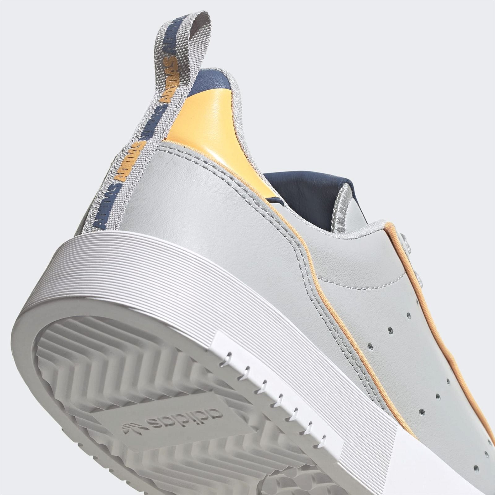 adidas Originals Supercourt Shoes - Grey Two / Cloud White - ViaductClothing - -