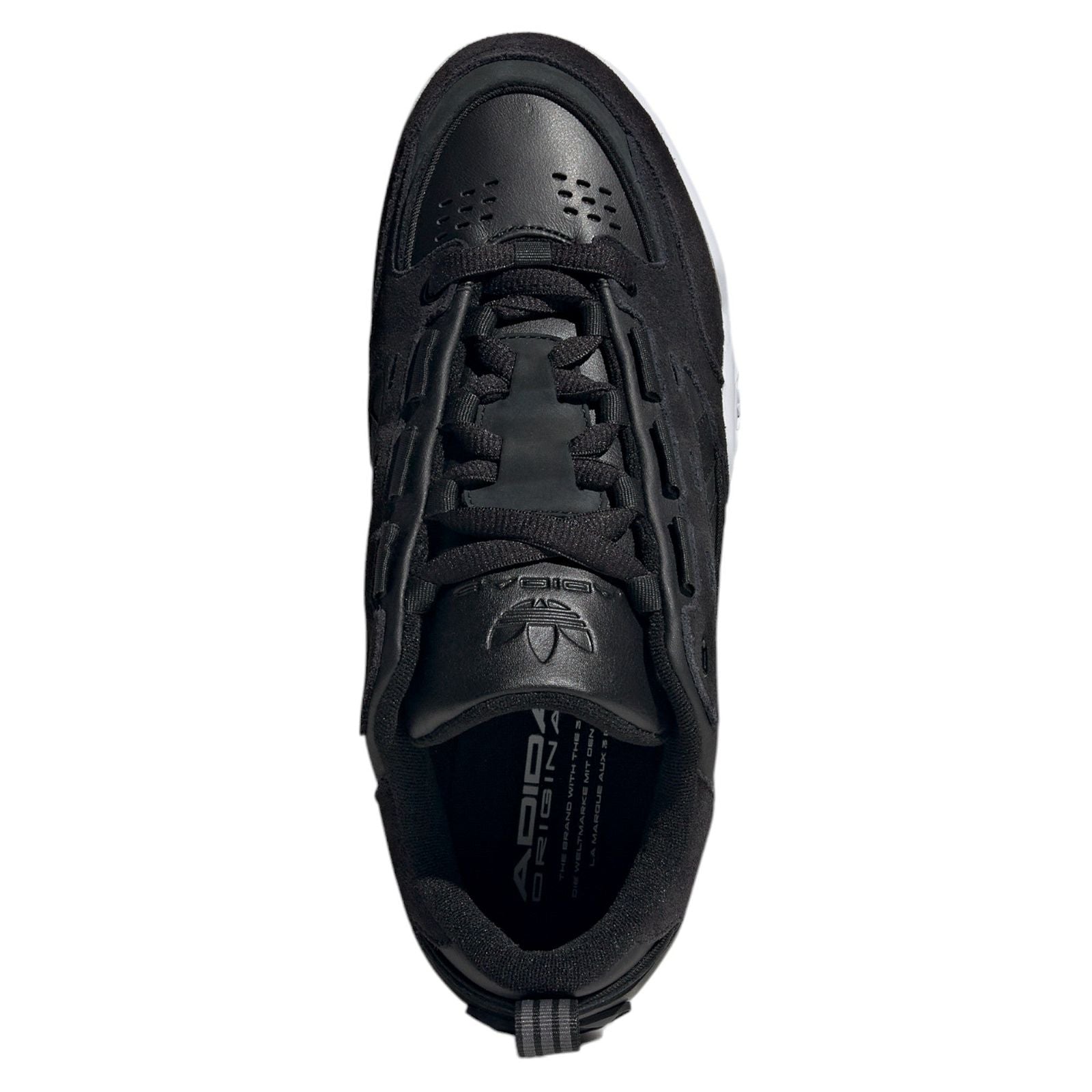 adidas Originals Unisex ADI2000 Retro Shoes - Core Black / Cloud White - ViaductClothing - -