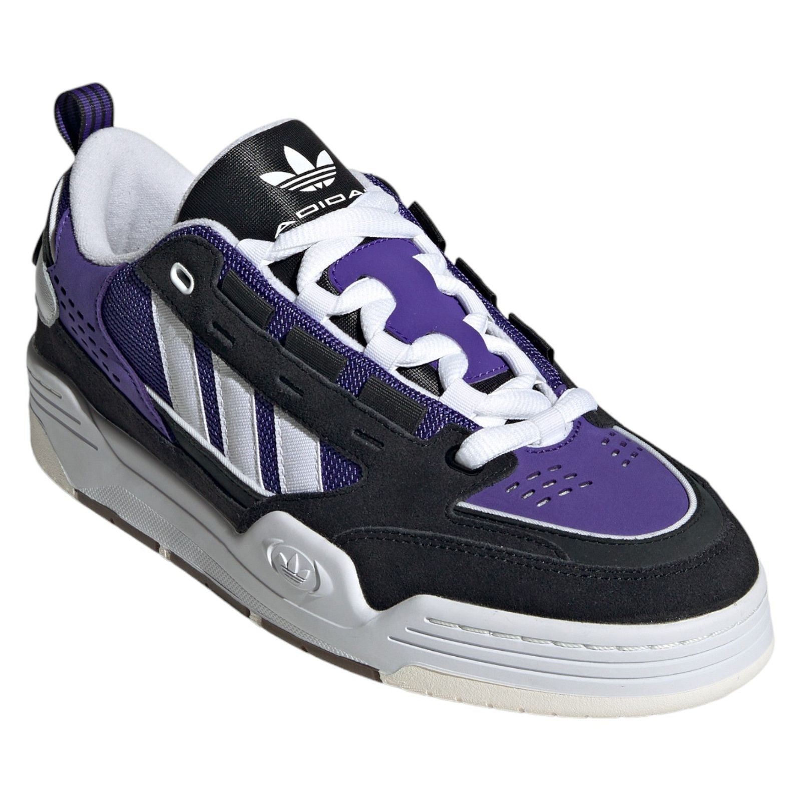 adidas Originals Unisex ADI2000 Retro Shoes - Purple / Cloud White - ViaductClothing - -