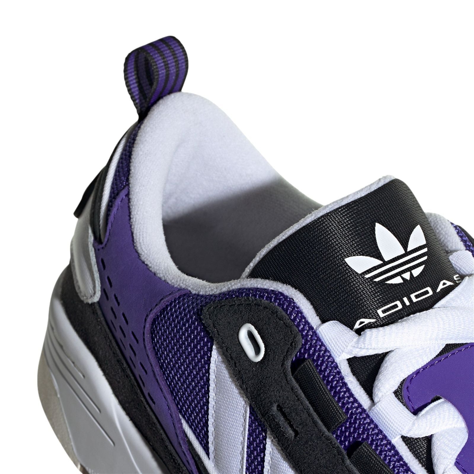adidas Originals Unisex ADI2000 Retro Shoes - Purple / Cloud White - ViaductClothing - -