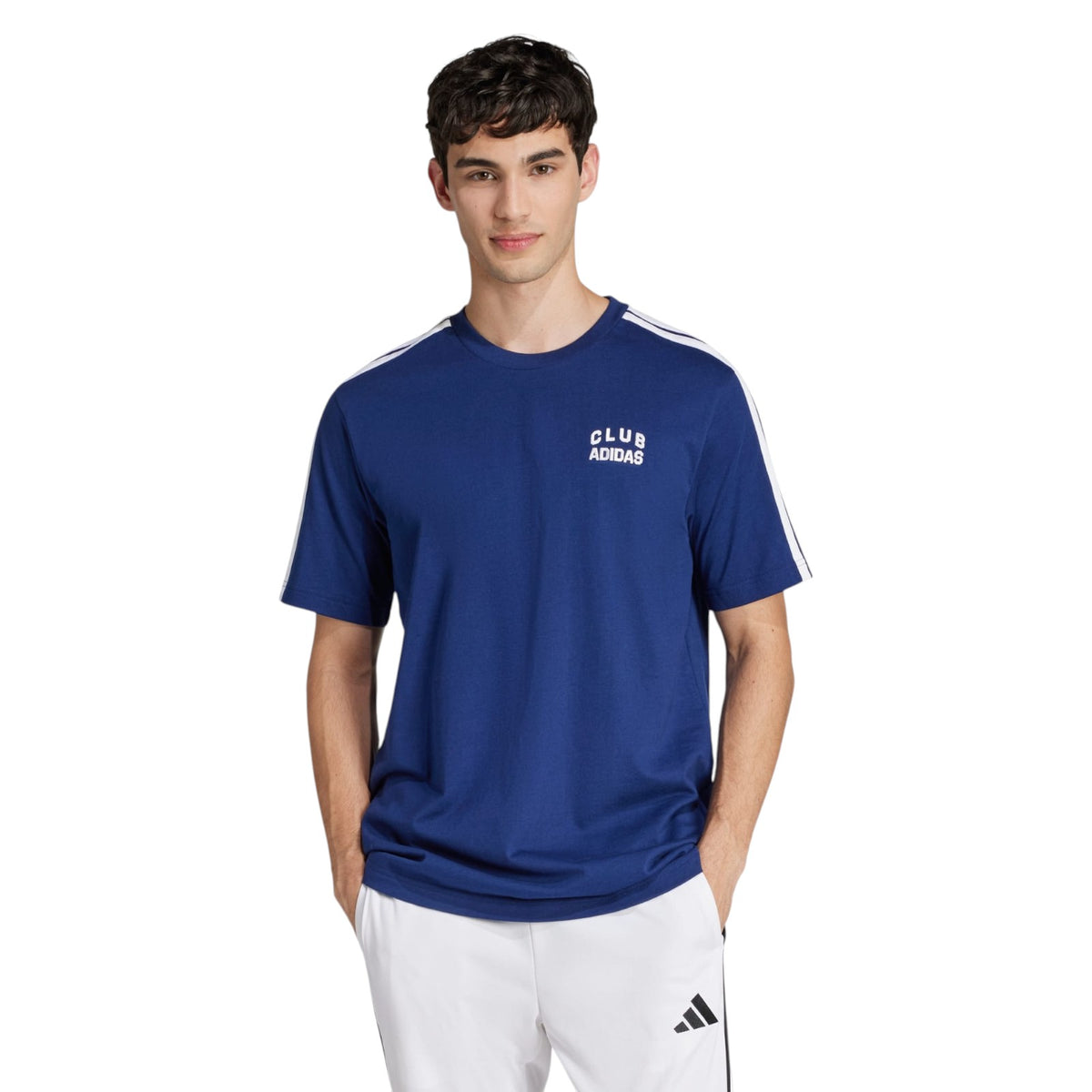 adidas Men's Codes Collegiate Club Graphic Tee - Navy