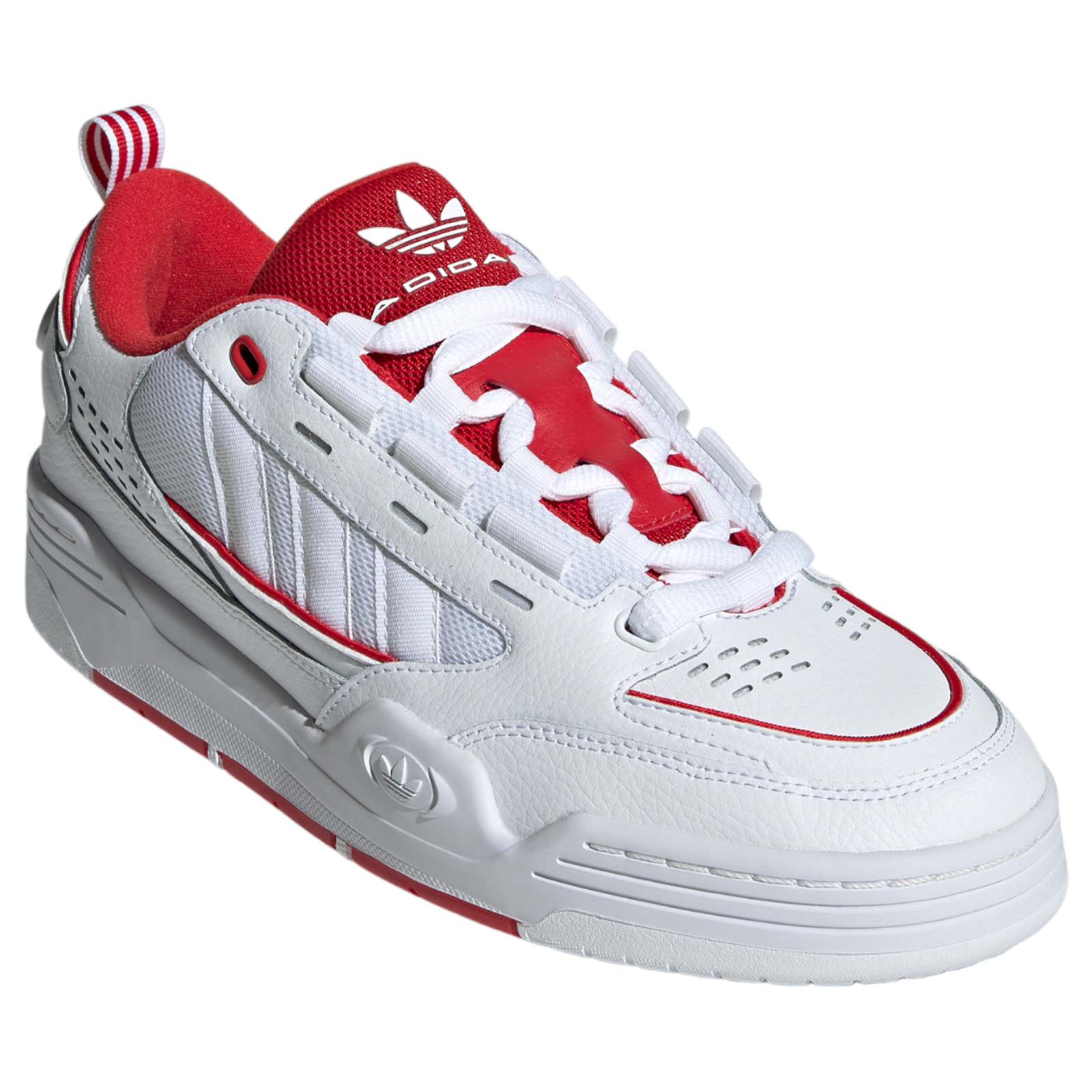 adidas Originals ADI2000 Trainers - Cloud White / Collegiate Red - ViaductClothing - -