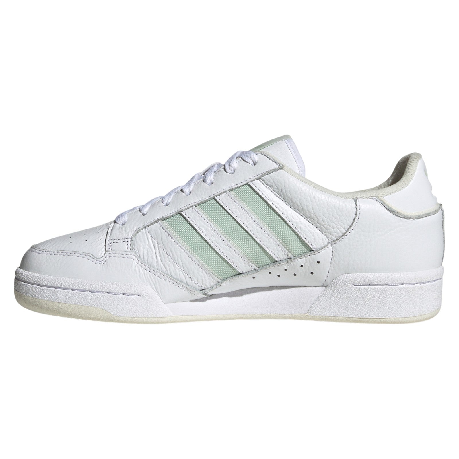 adidas Originals Continental 80 Stripes Shoes - Cloud White / Linen Green