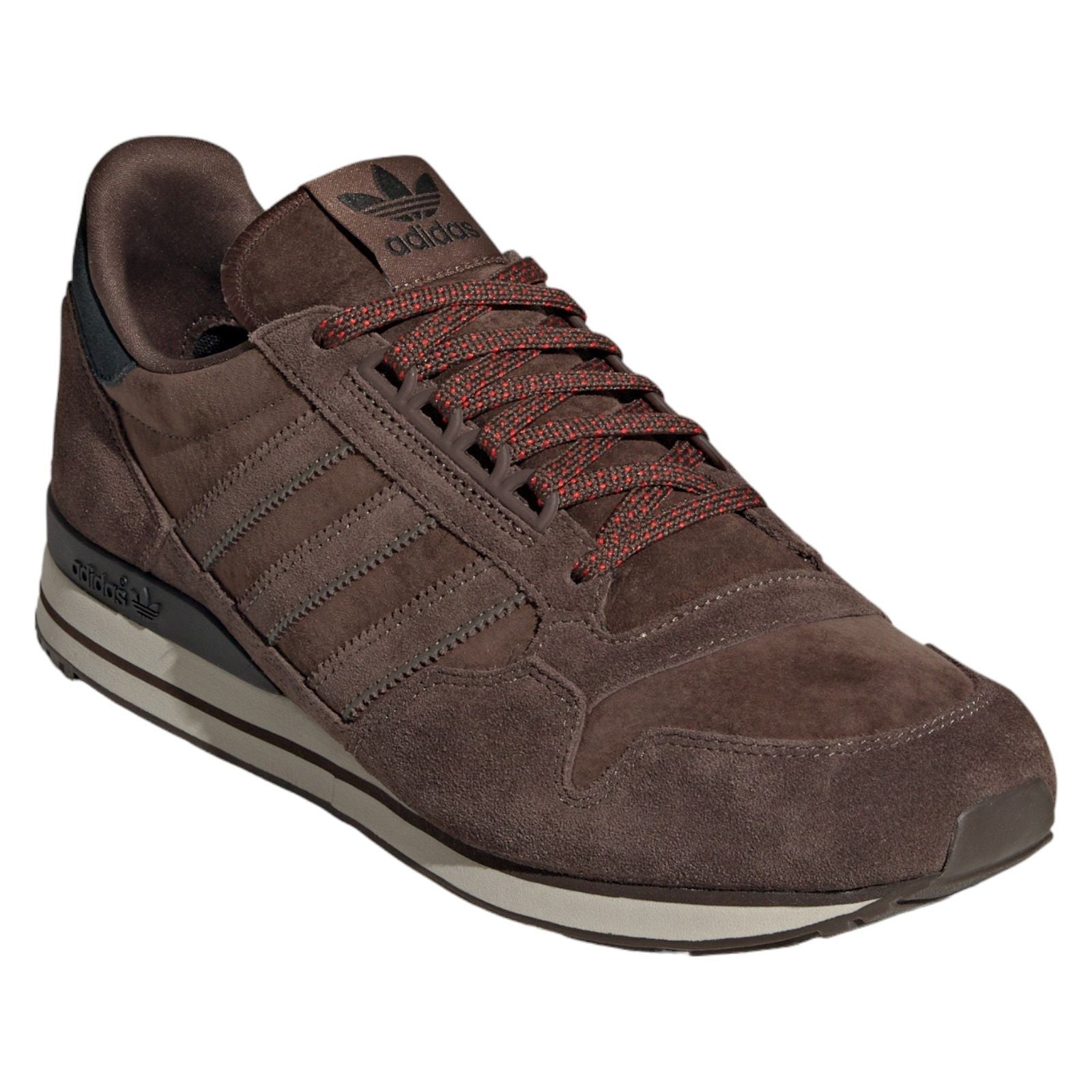 adidas Originals ZX 500 Shoes - Brown / Core Black - ViaductClothing - -