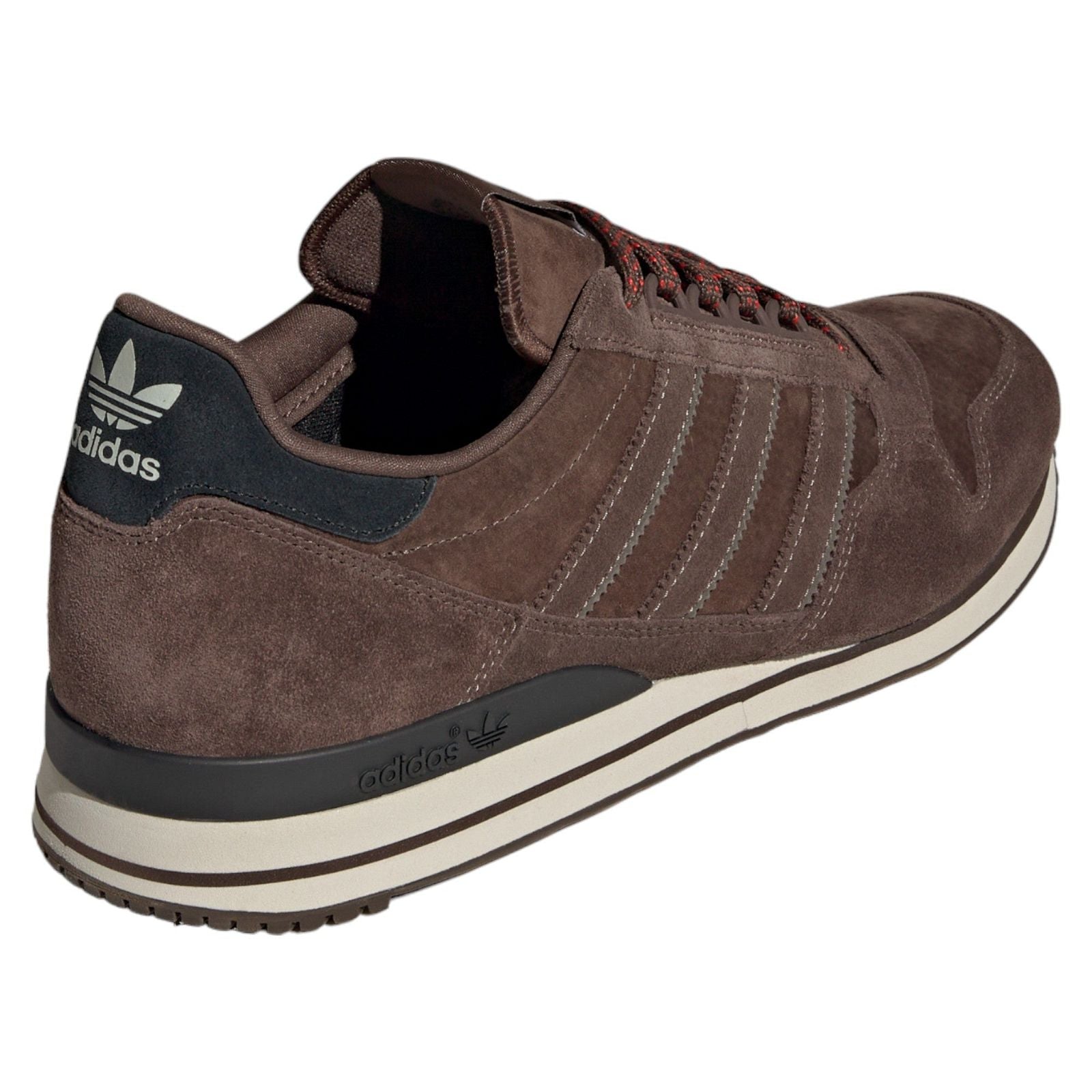 adidas Originals ZX 500 Shoes - Brown / Core Black - ViaductClothing - -