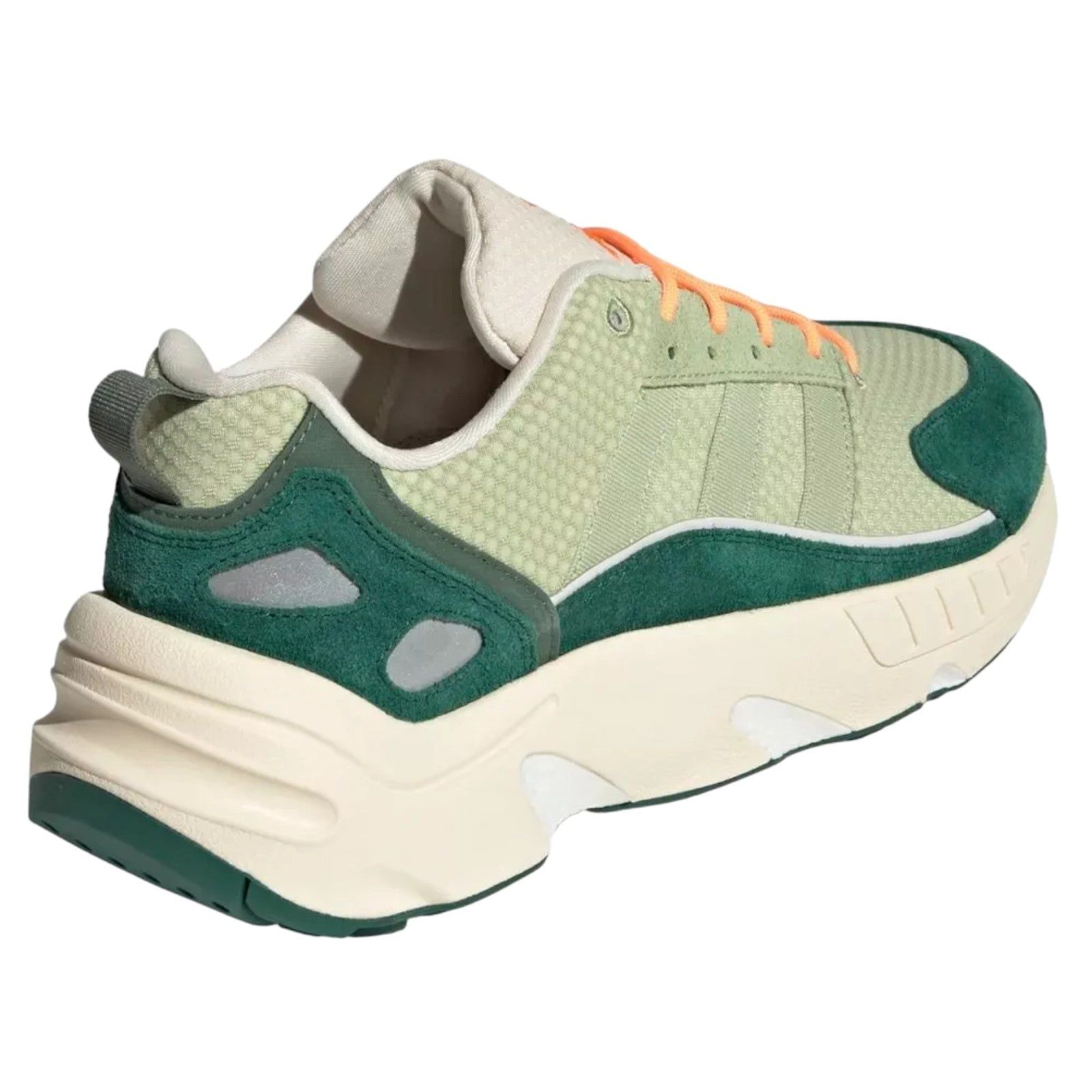 adidas Originals ZX 22 Boost Trainers - Ecru Tint / Core Green - ViaductClothing - -