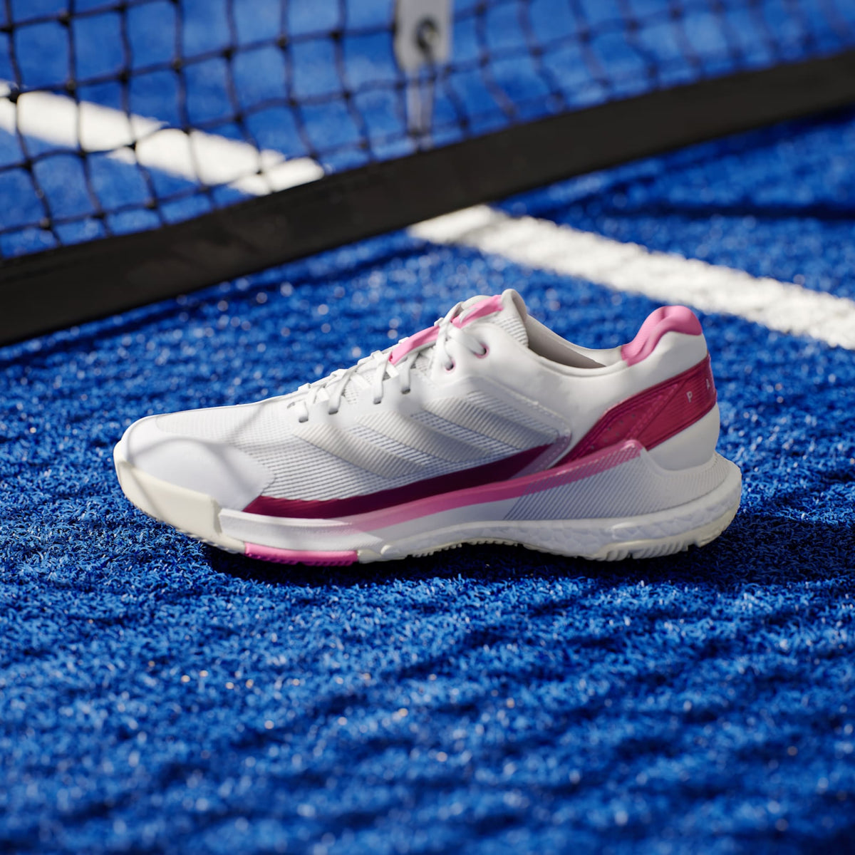 adidas Women's Crazyquick BOOST Padel Trainers - White