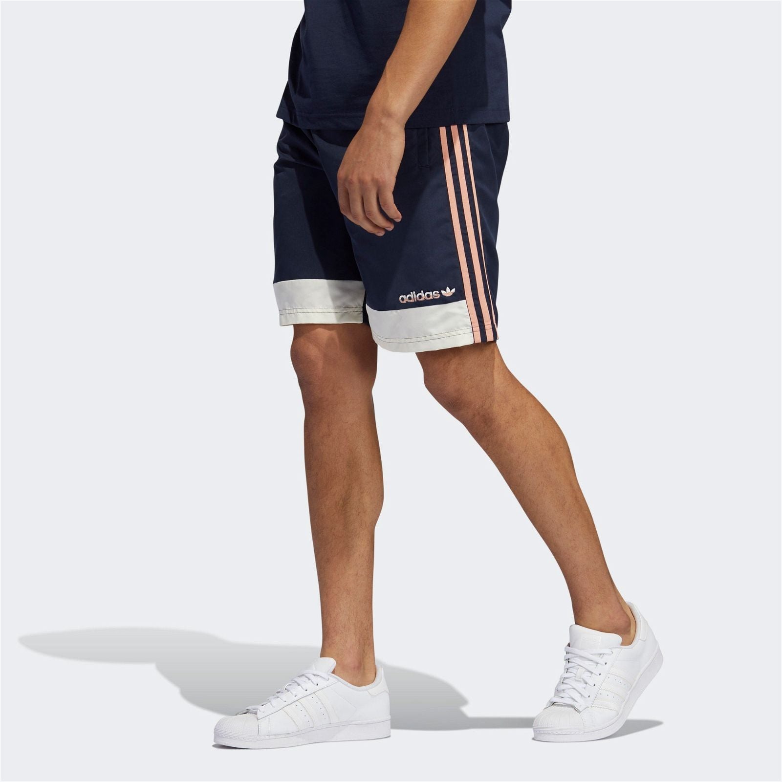 adidas Originals SPRT Woven Shorts - Legend Ink / Cream White - ViaductClothing - -