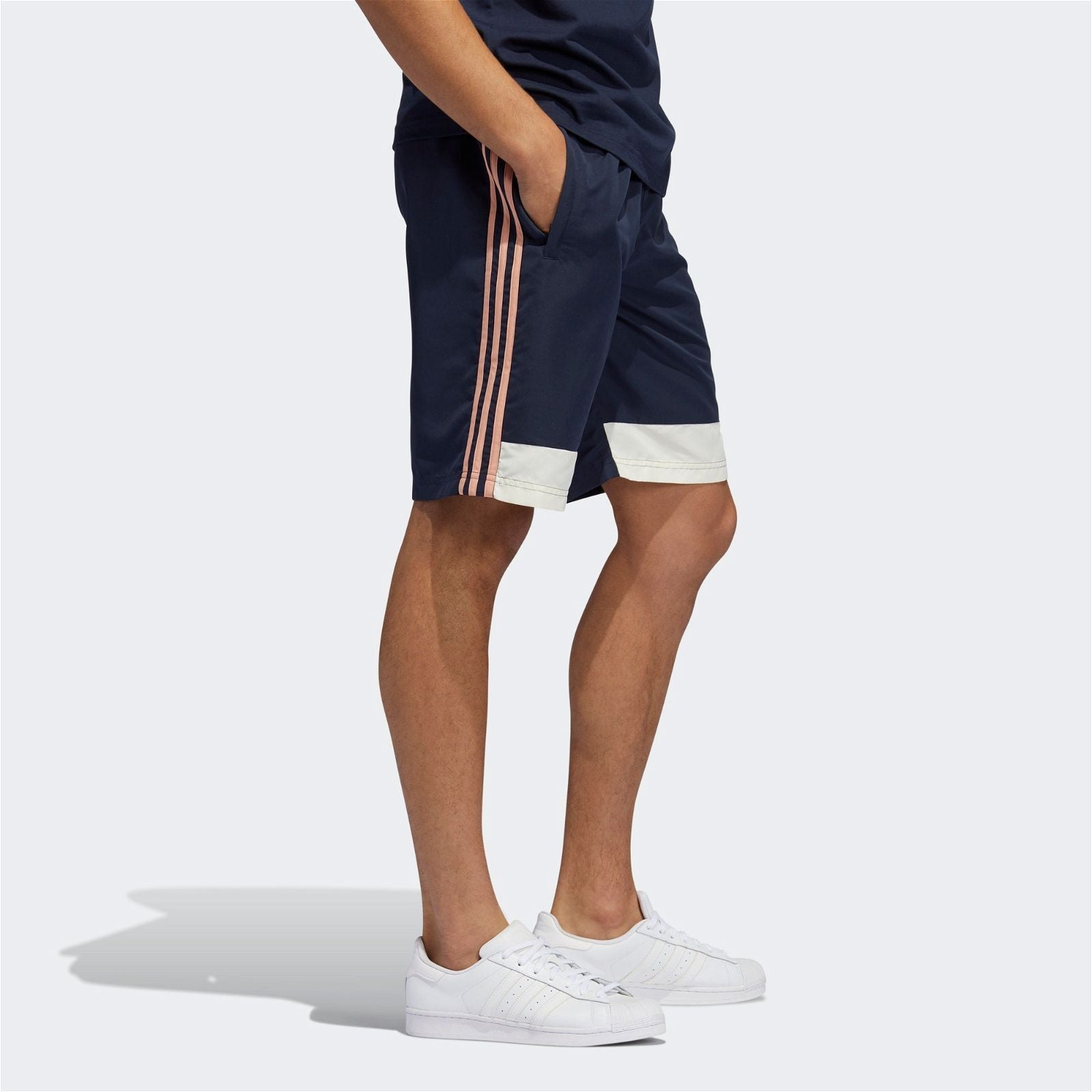 adidas Originals SPRT Woven Shorts - Legend Ink / Cream White - ViaductClothing - -