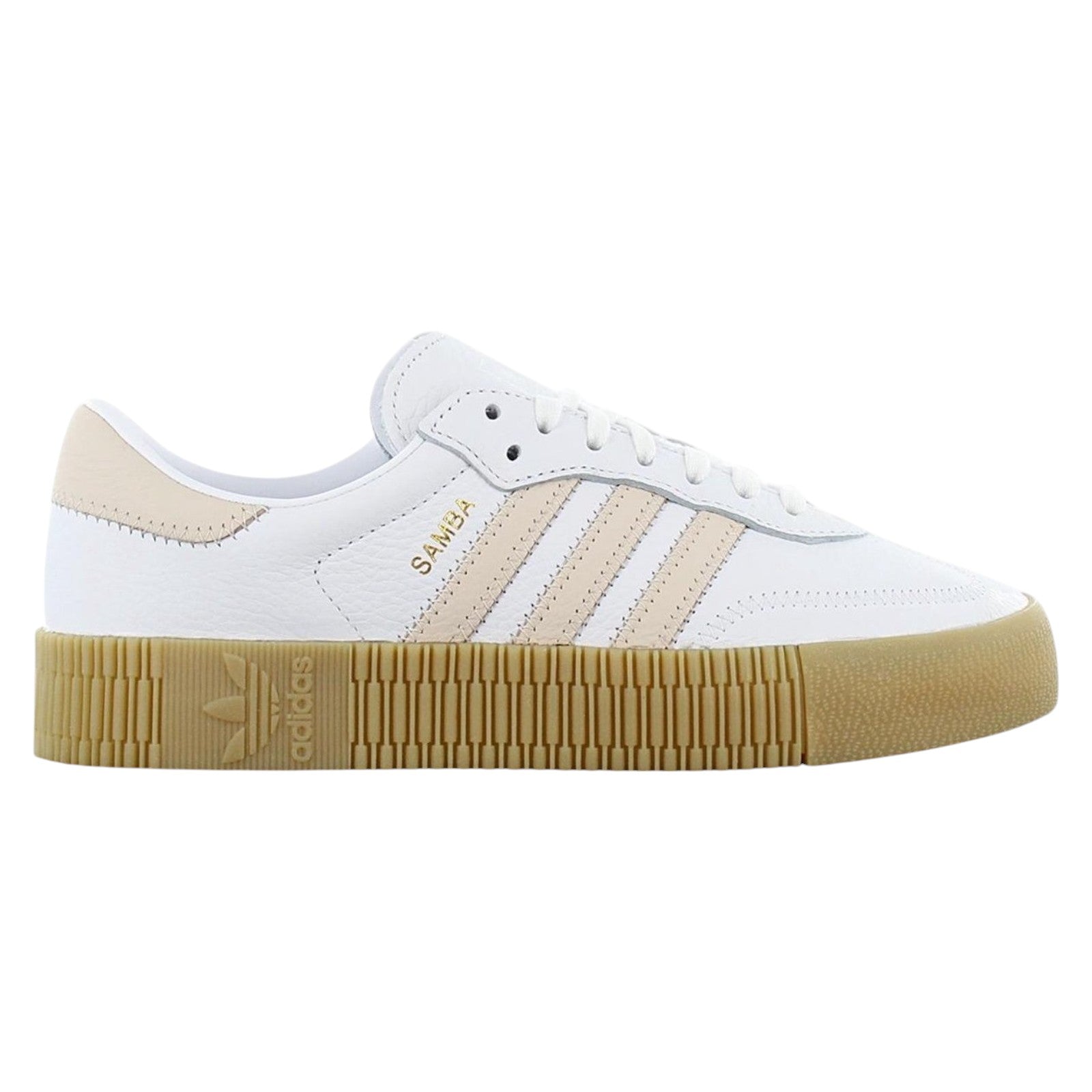 adidas Originals Womens Sambarose Trainers - White Beige