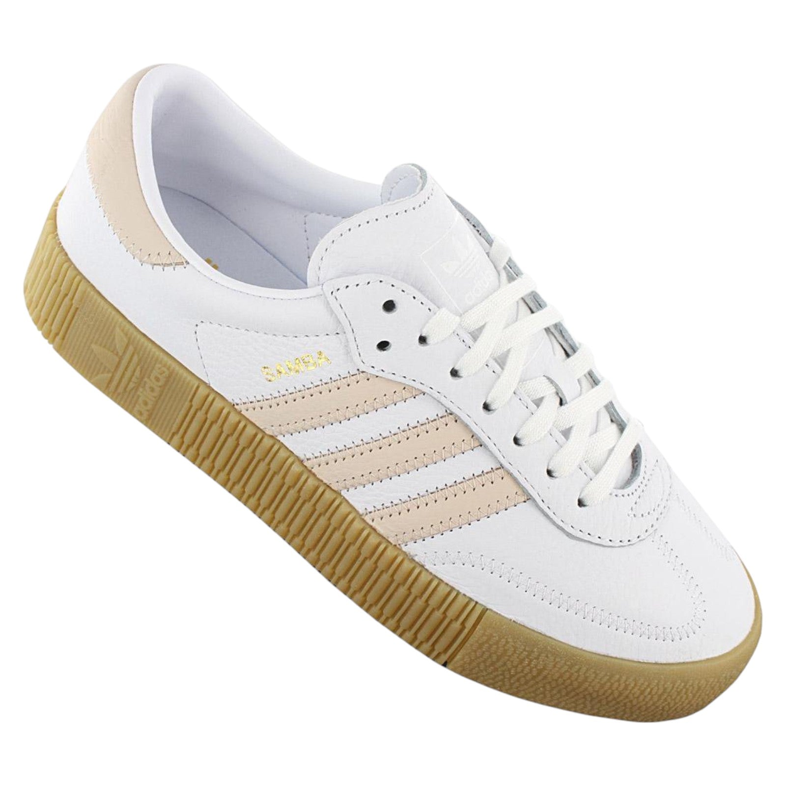 adidas Originals Womens Sambarose Trainers - White Beige