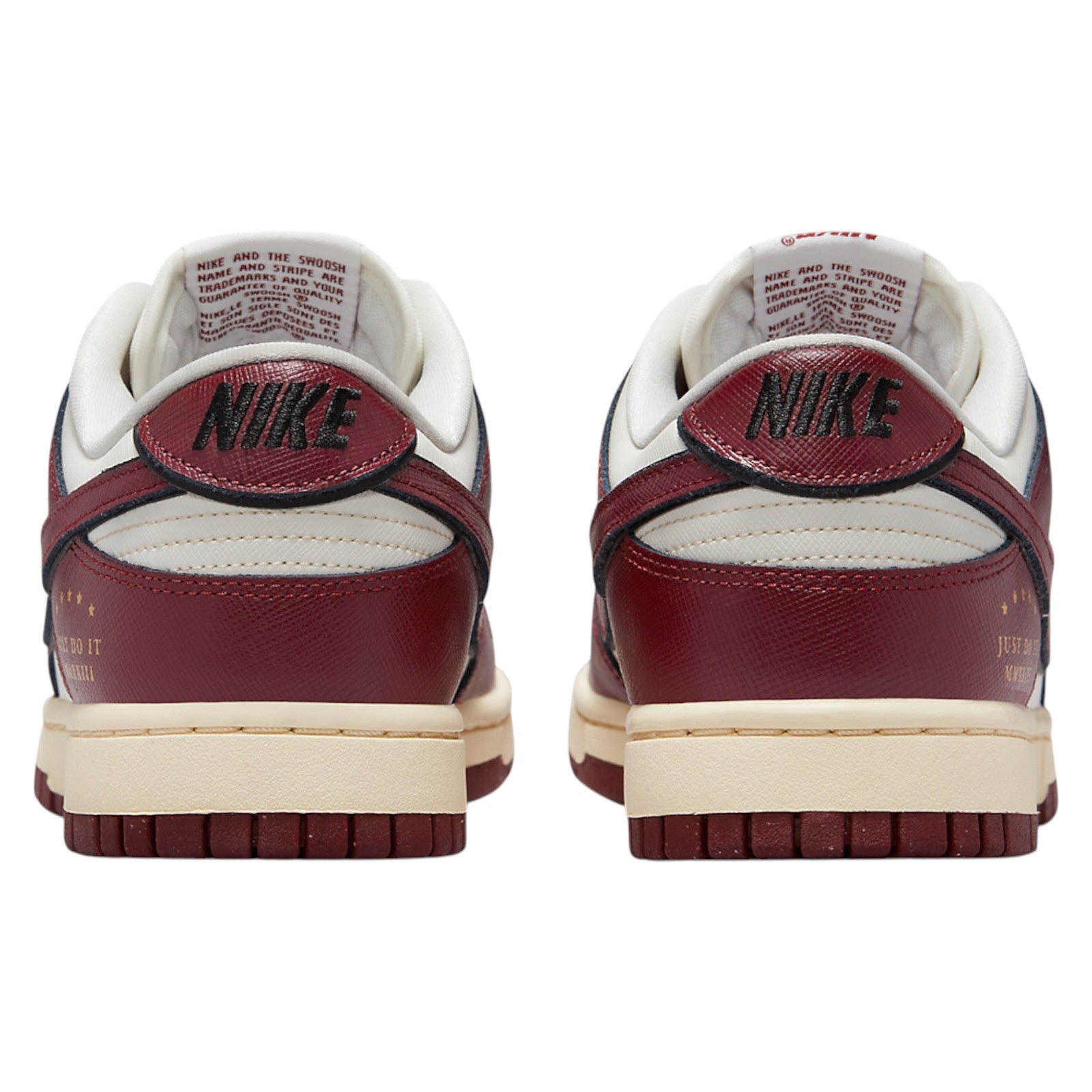 Nike Womens Dunk Low SE Sisterhood Shoes - Sail Team Red