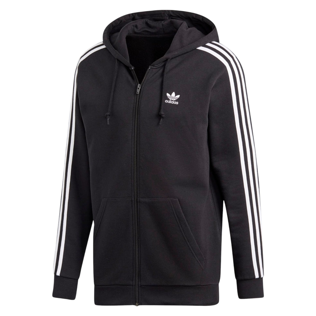 adidas Originals Men's 3-Stripes Hoodie - Black