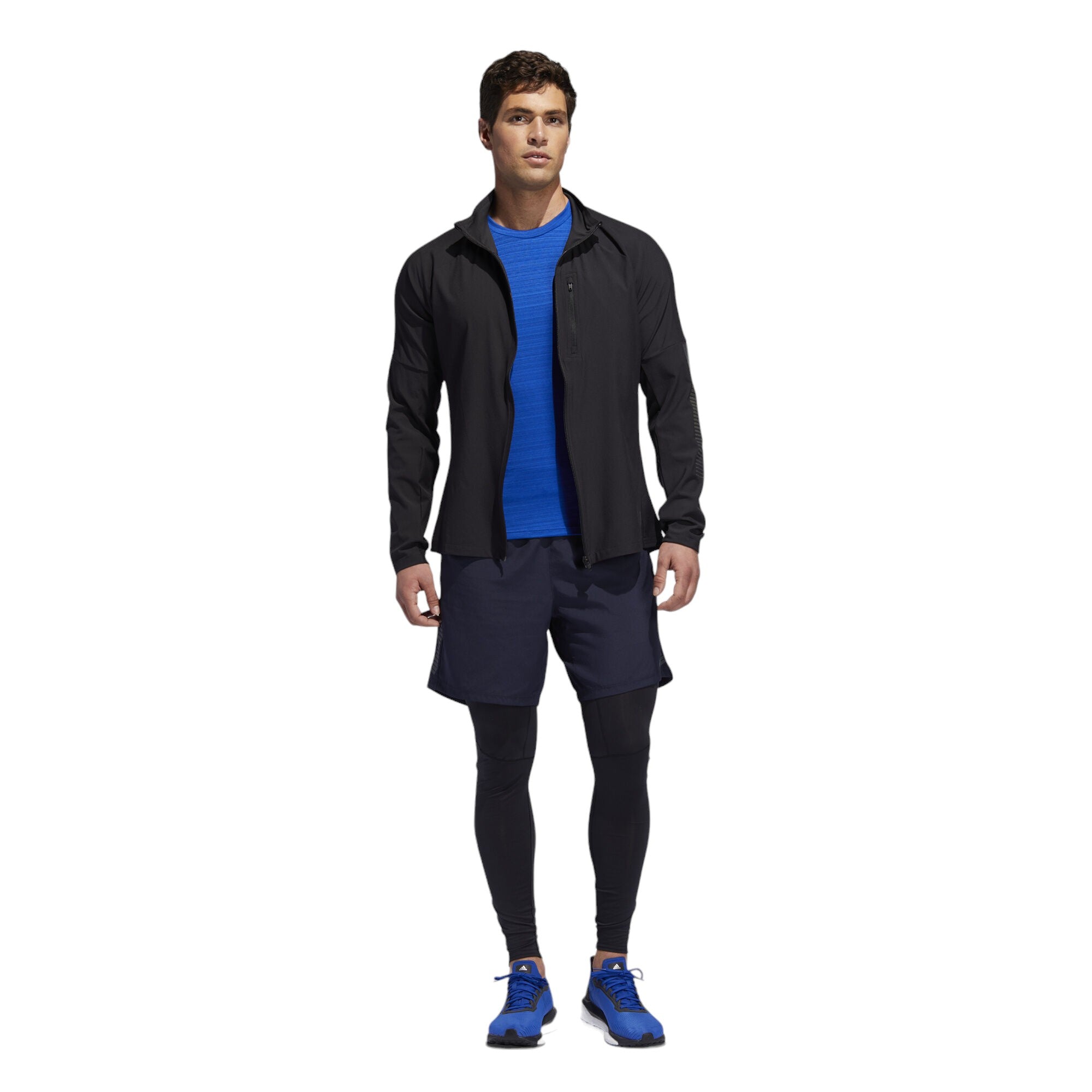 adidas Saturday Rise Up N Run Shorts - Blue