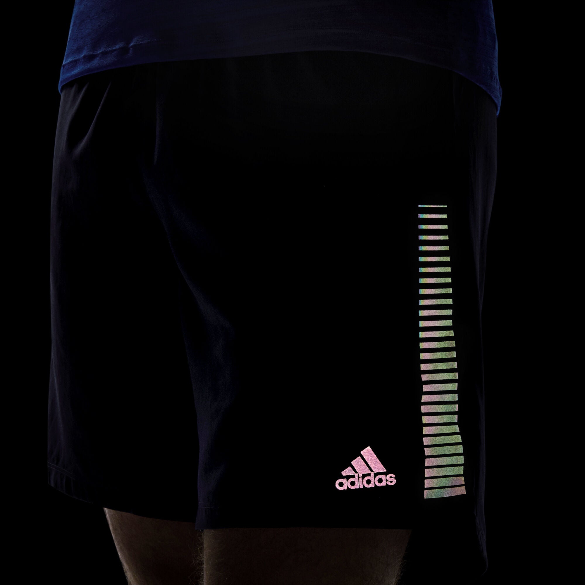adidas Saturday Rise Up N Run Shorts - Blue