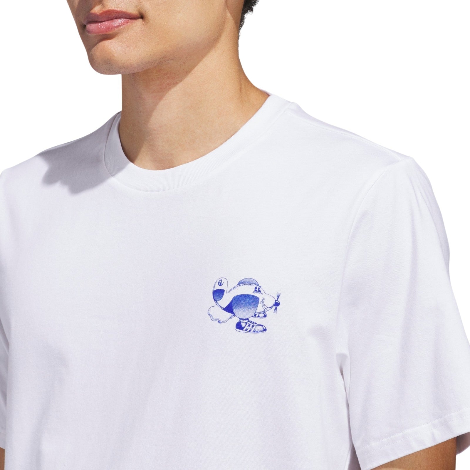 adidas Originals Unisex Dog Plane T-Shirt - White