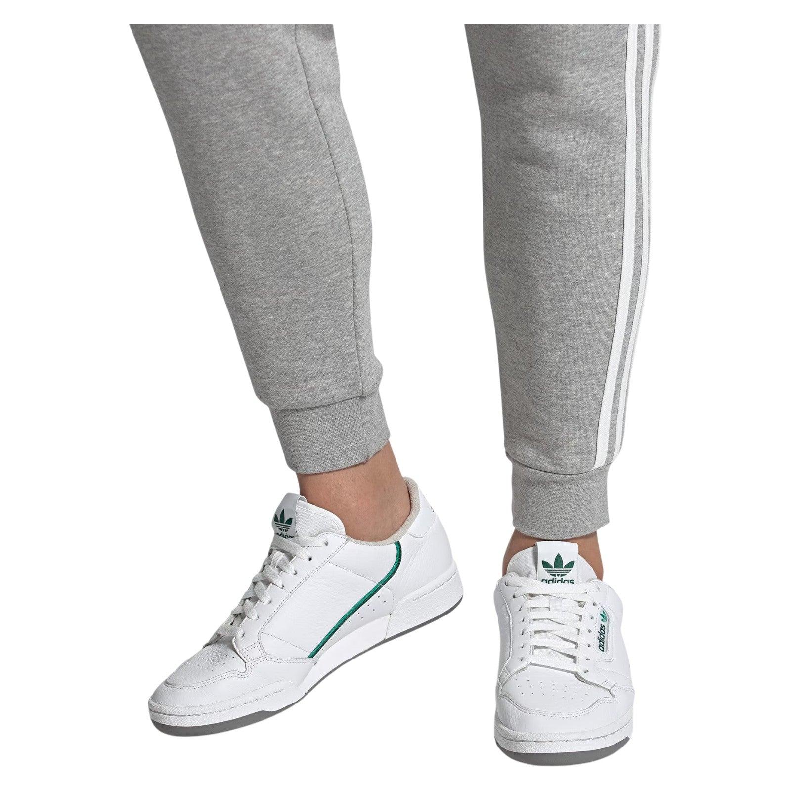 adidas Originals Continental 80 Trainers - Cloud White /Glory Green