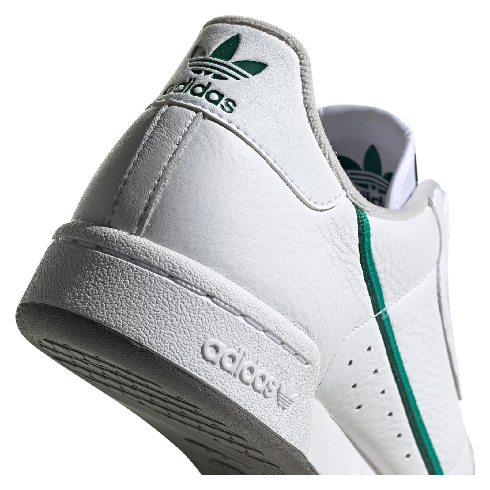 adidas Originals Continental 80 Trainers - Cloud White /Glory Green
