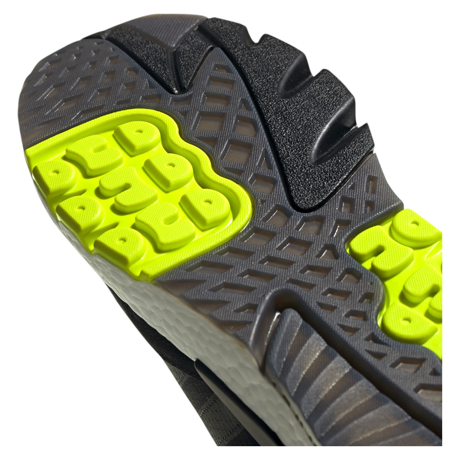 adidas Originals Nite Jogger Trainers - Black / Solar Yellow