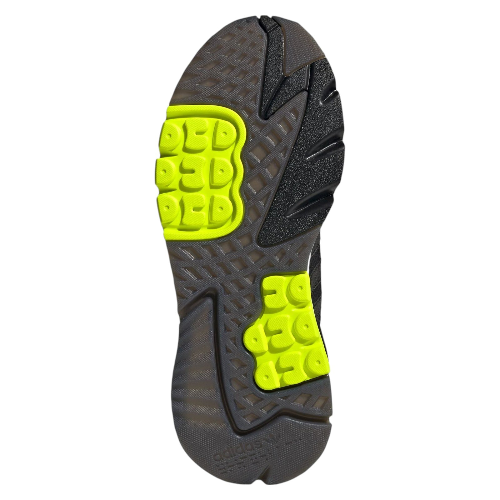 adidas Originals Nite Jogger Trainers - Black / Solar Yellow