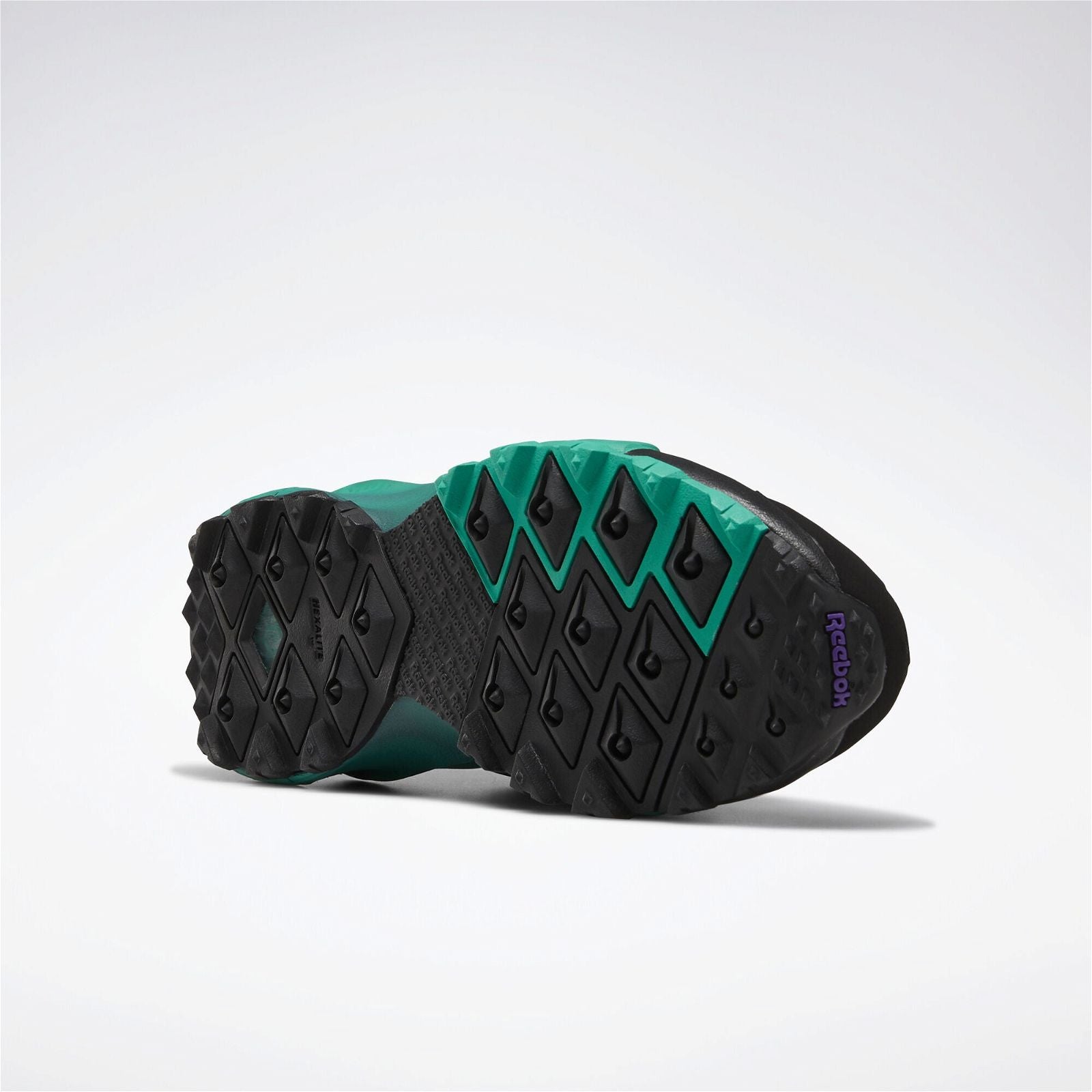 Reebok Womens Aztrek Double Mix Trail Shoes - Black/ Emerald - ViaductClothing - -