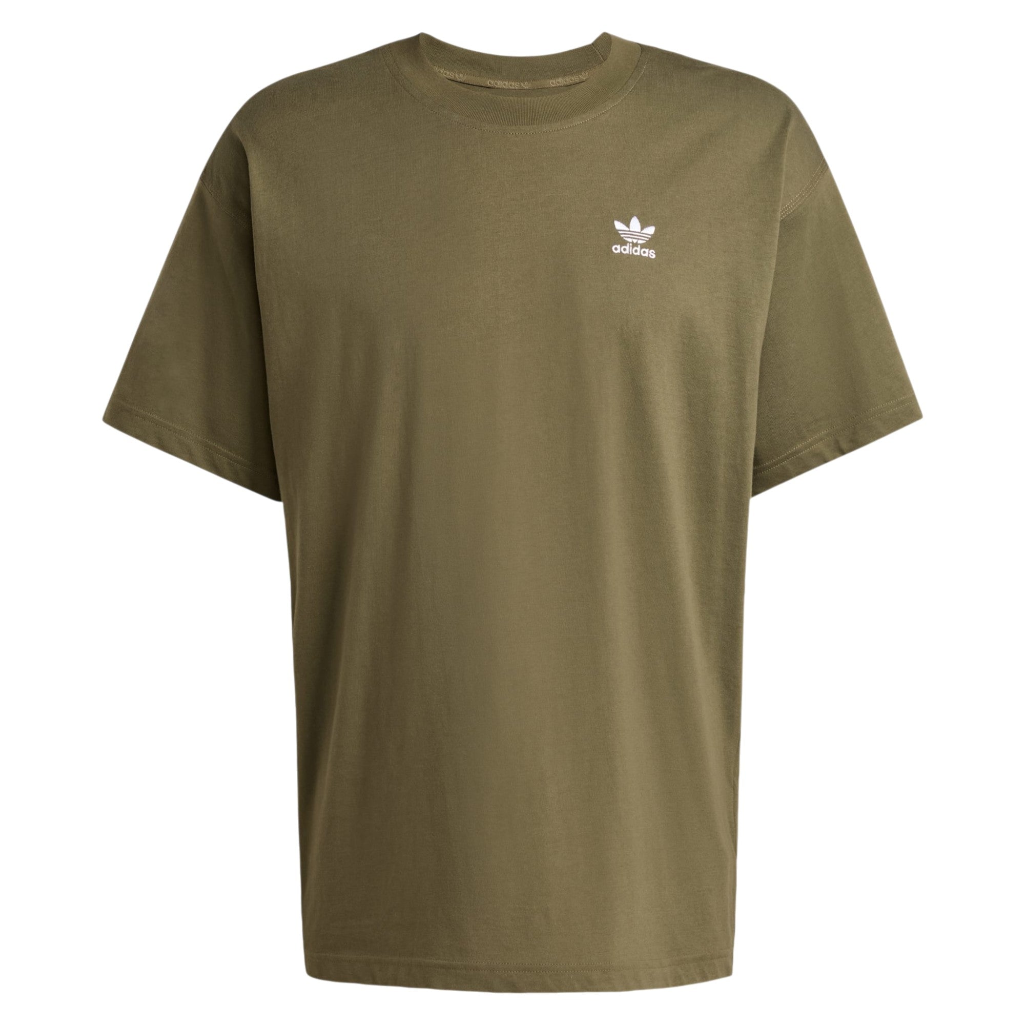 adidas Originals Men's Essentials Oversized T-Shirt - Olive Strata