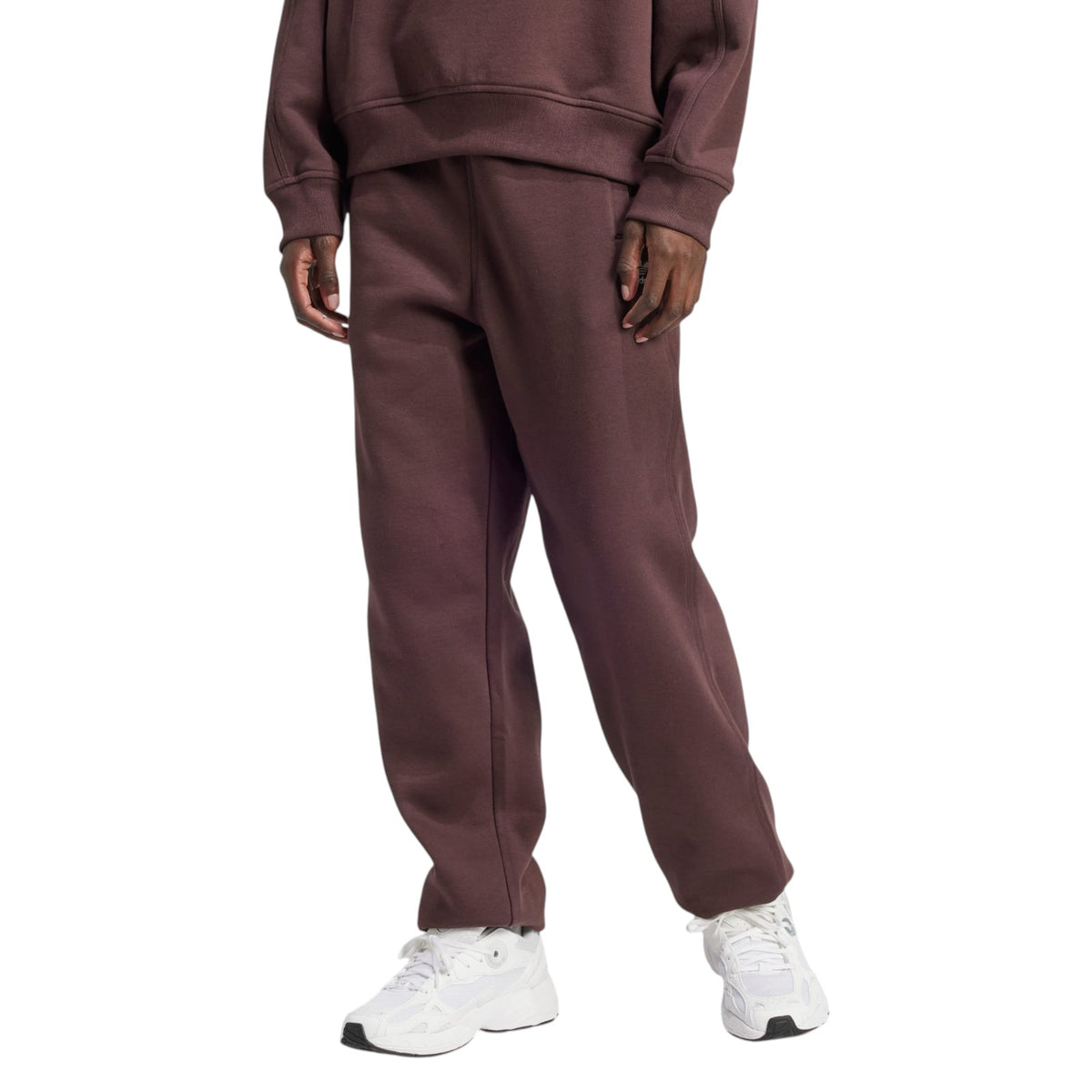adidas Originals Women's Essentials Fleece Loose Joggers - Brown