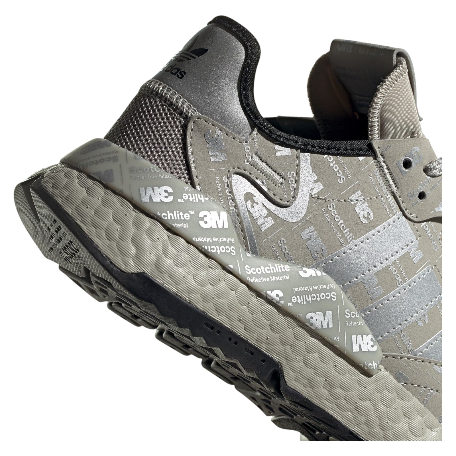adidas Originals x 3M Nite Jogger Trainers - Grey