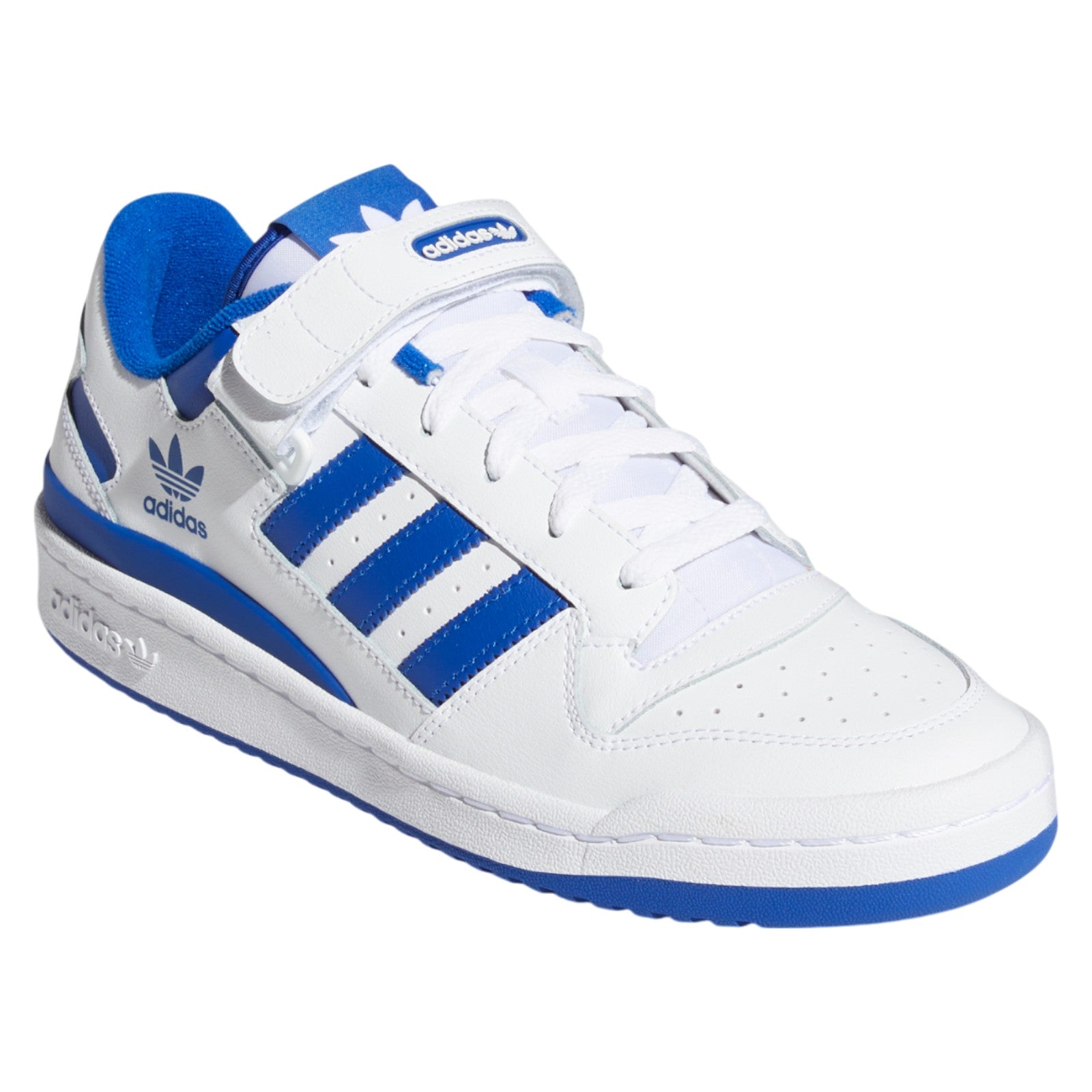 adidas Originals Forum Low Shoes - Cloud White / Royal Blue