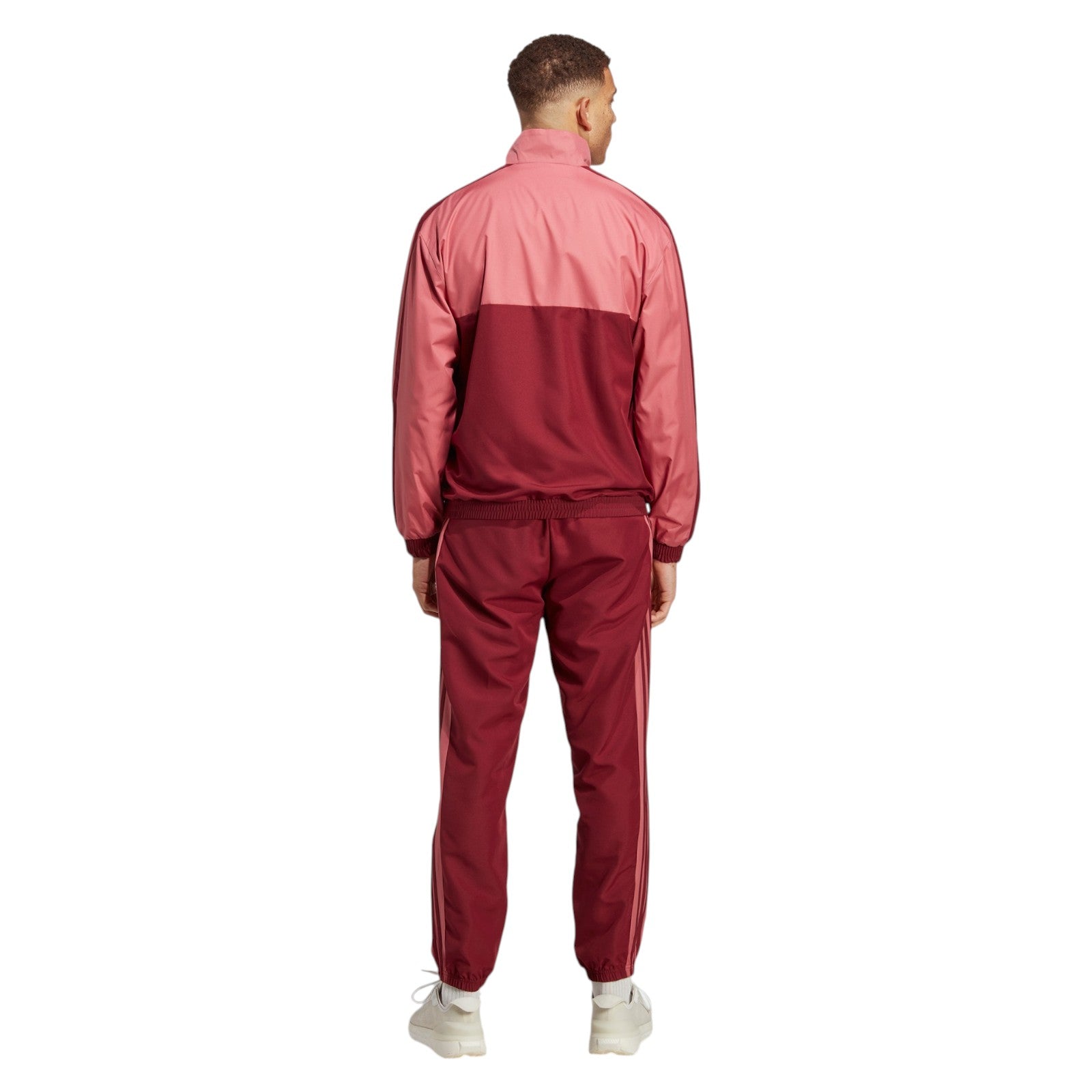 adidas Men's 1/4-Zip Woven Tracksuit - Red