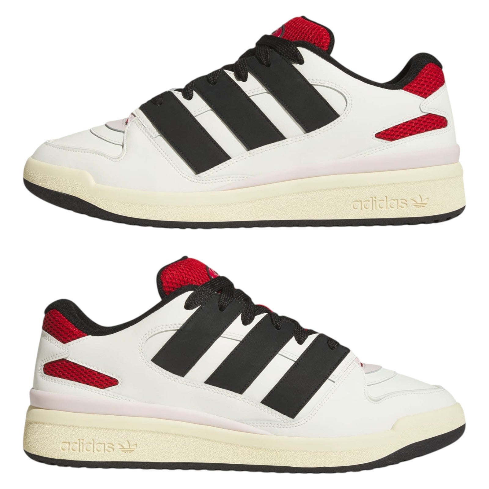 adidas Originals Men's Forum2000 Trainers - Off White / Core Black / Easy Yellow