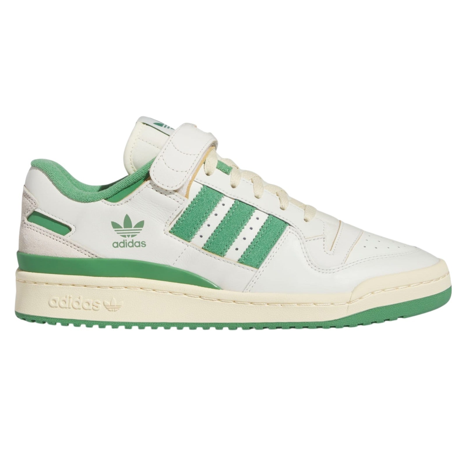 adidas Originals Forum 84 Low Shoes - Ivory / Preloved Green