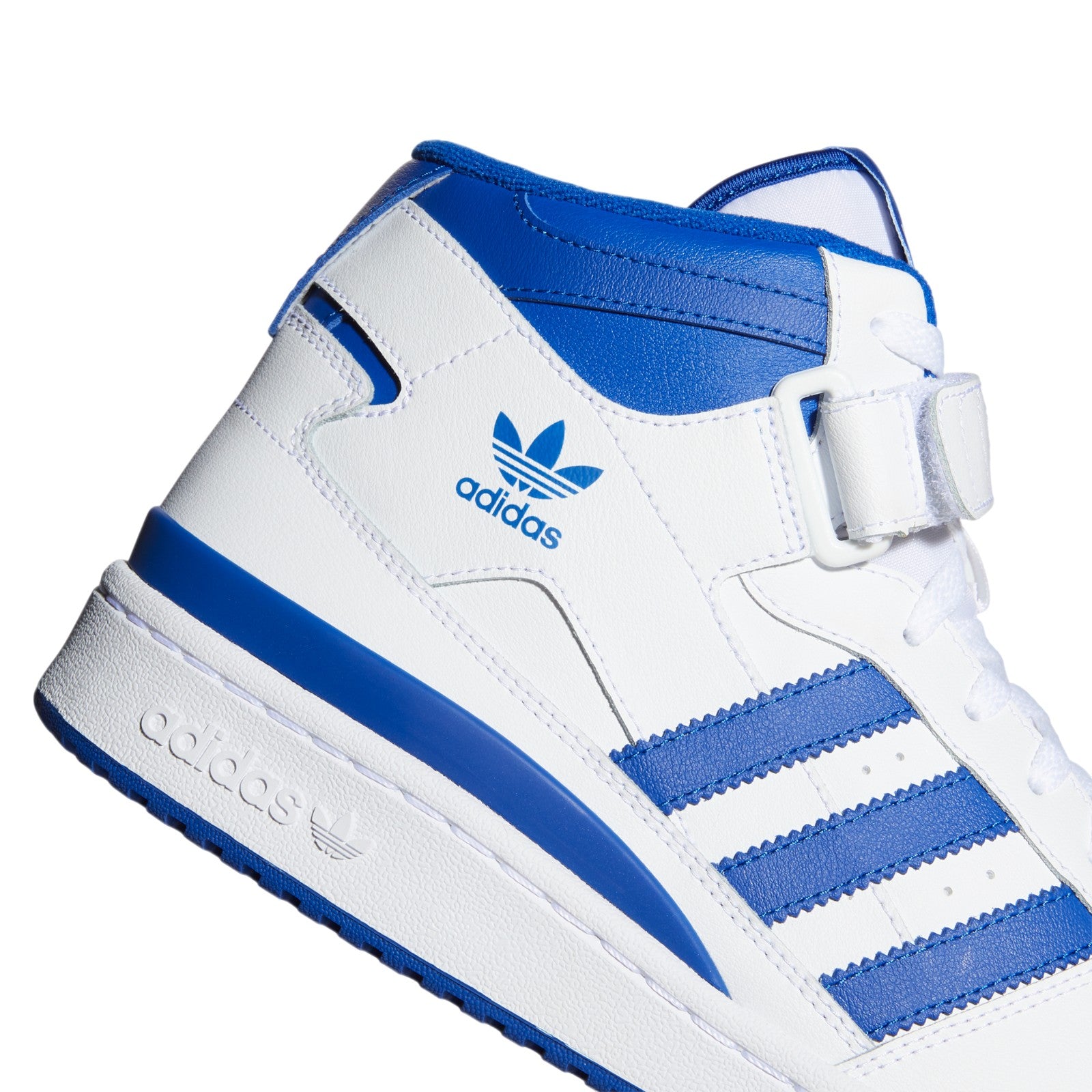 adidas Originals Forum Mid Shoes - Cloud White / Royal Blue