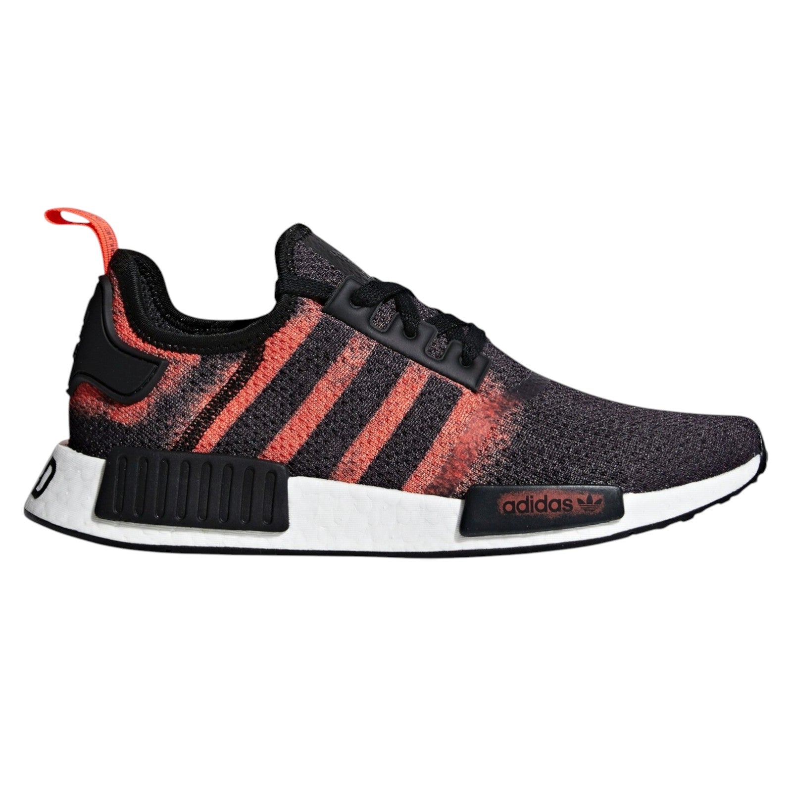 adidas Originals NMD_R1 Stencil Pack Trainers - Black Solar Red