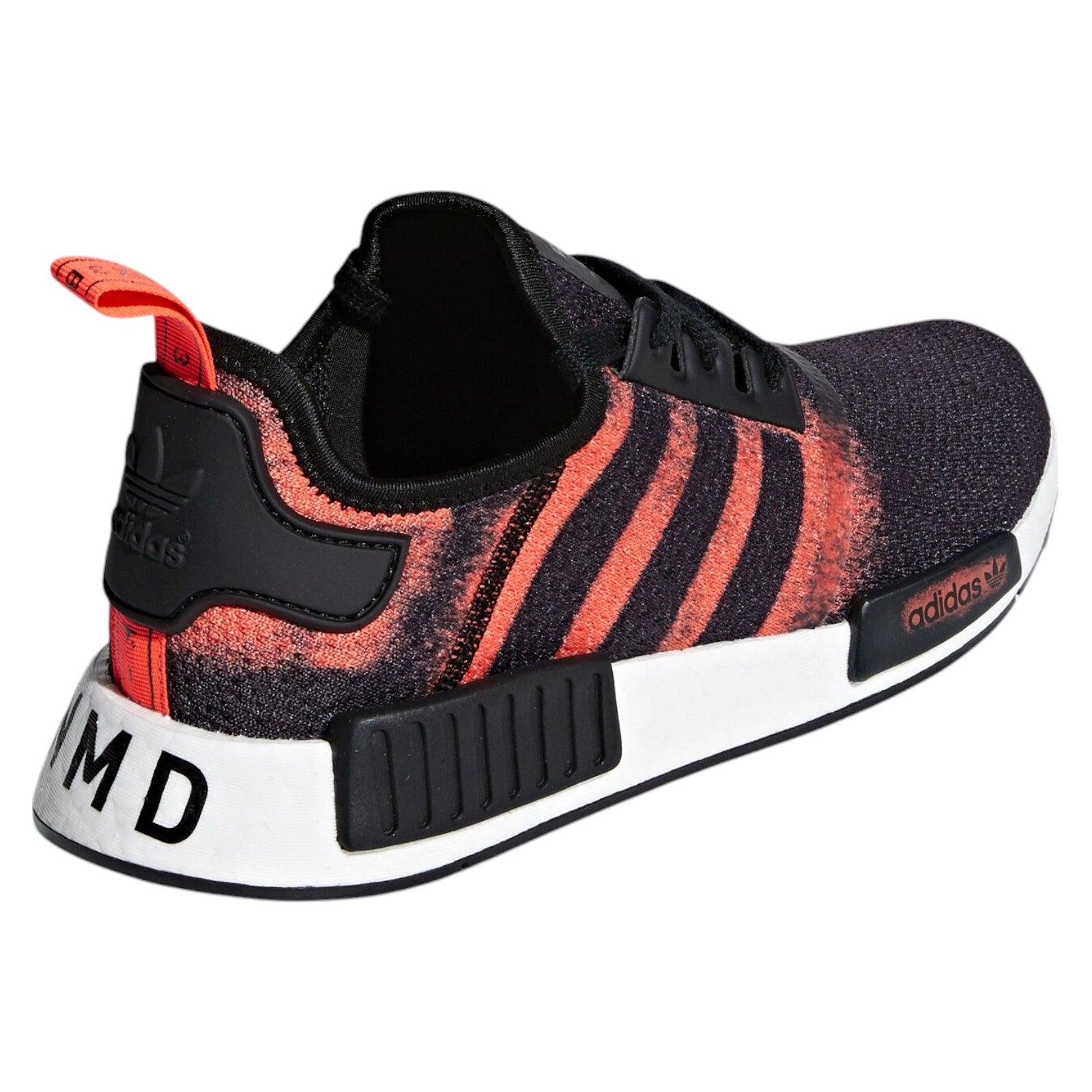 adidas Originals NMD_R1 Stencil Pack Trainers - Black Solar Red