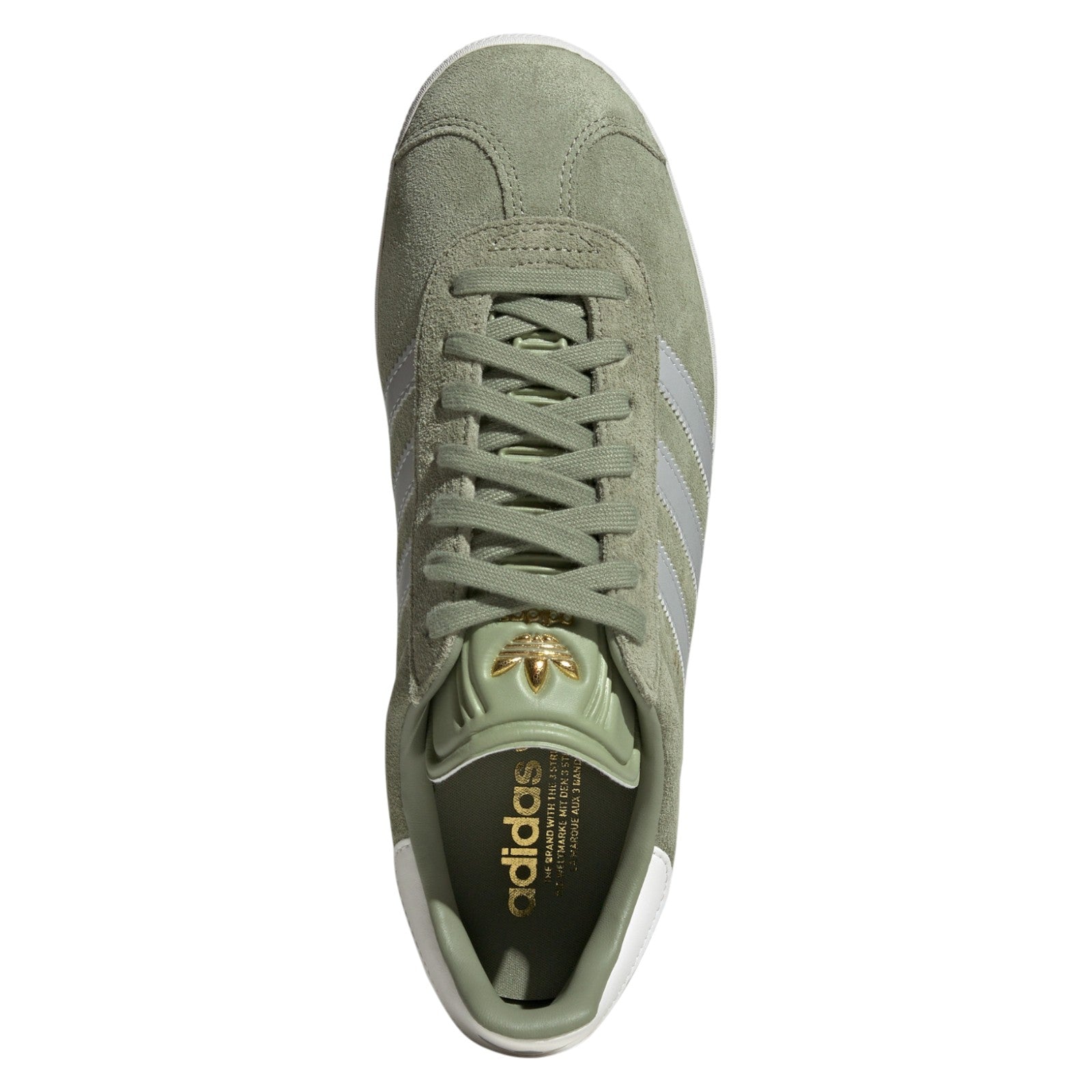 adidas Gazelle Shoes - Tent Green / Grey Two