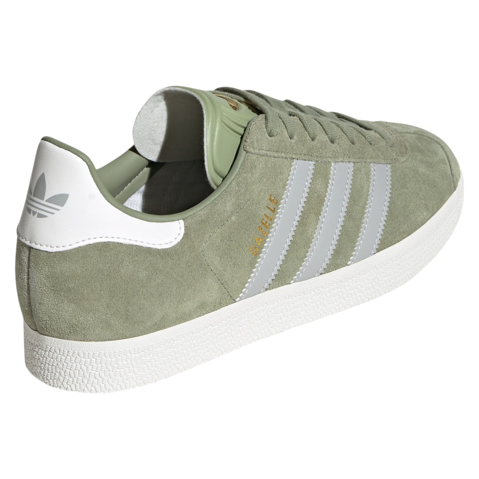 adidas Gazelle Shoes - Tent Green / Grey Two