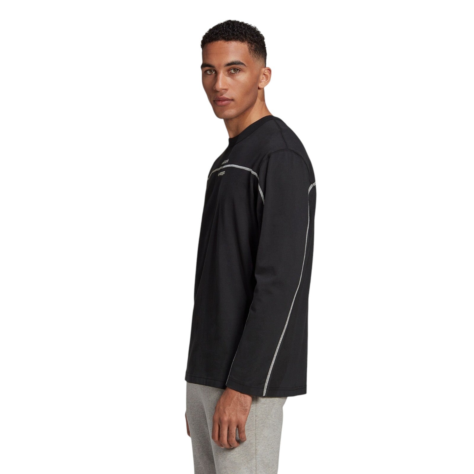 adidas Originals Long Sleeve R.Y.V Tee - Black