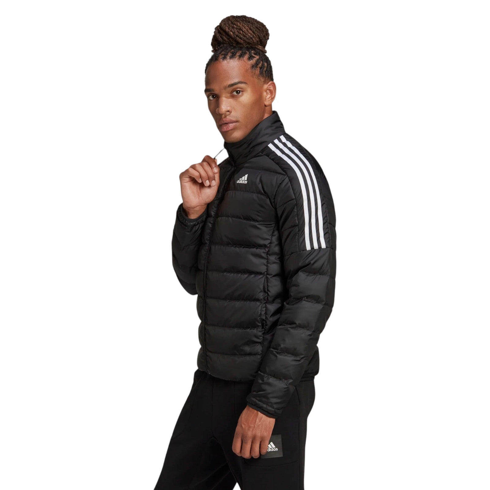 adidas Men's Essentials Down Puffer Jacket - Black