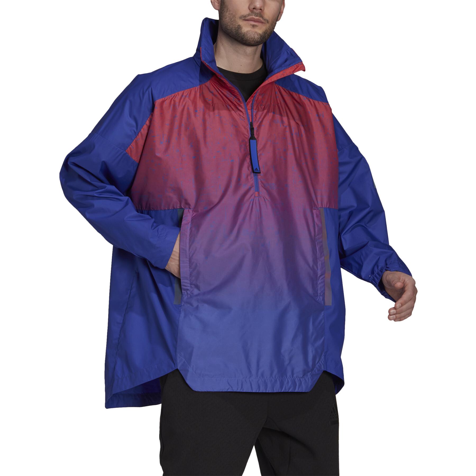 adidas MYSHELTER Parley WIND.RDY Anorak Jacket - Blue