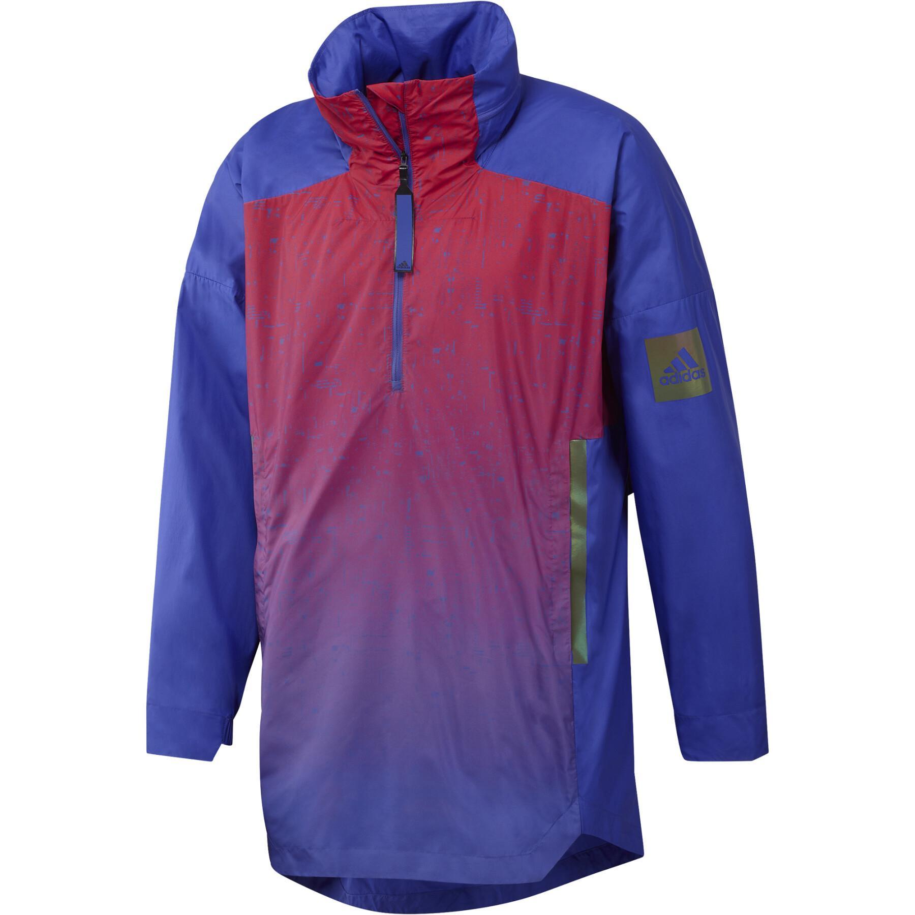 adidas MYSHELTER Parley WIND.RDY Anorak Jacket - Blue