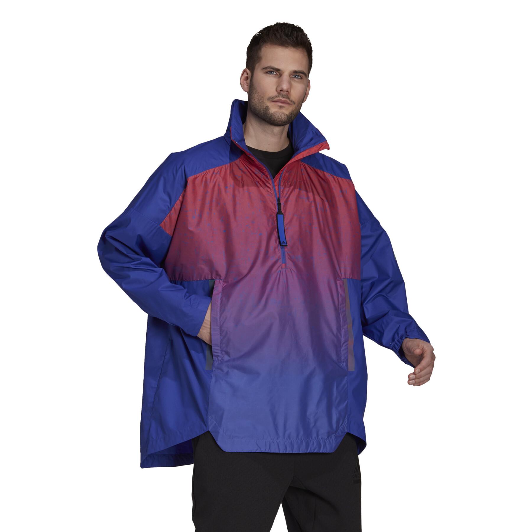 adidas MYSHELTER Parley WIND.RDY Anorak Jacket - Blue