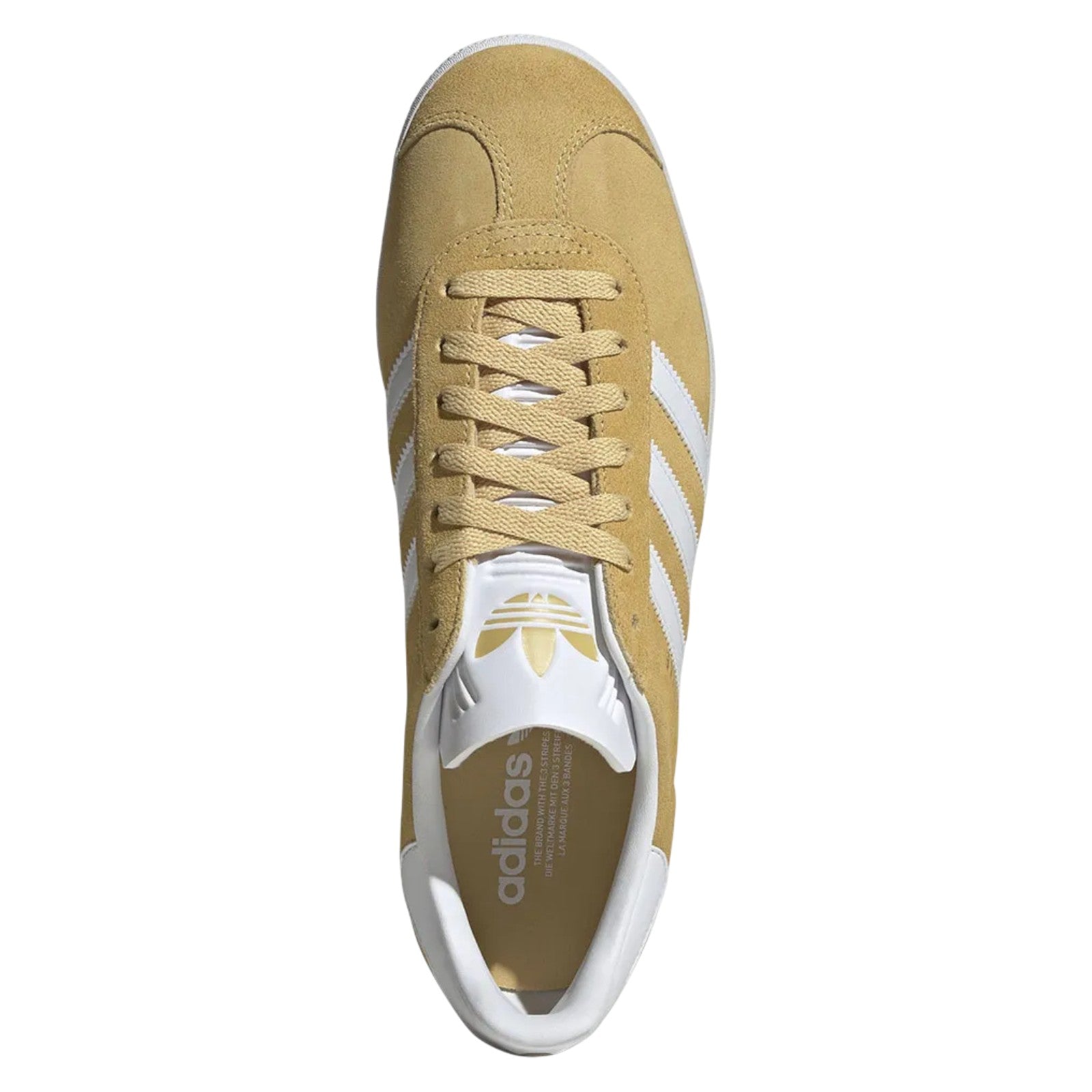 adidas Originals Gazelle Trainers - Almost Yellow / White
