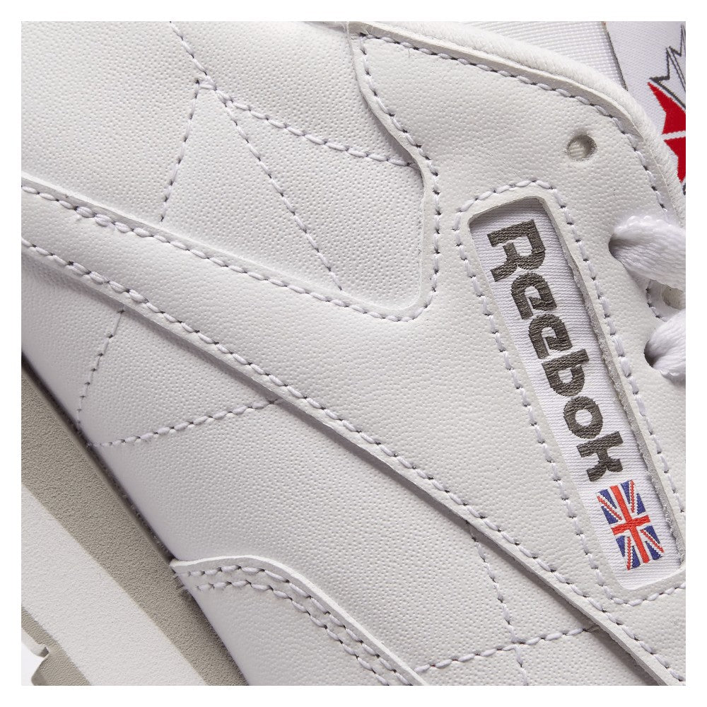 Reebok Classic Leather Shoes - White / Pure Grey