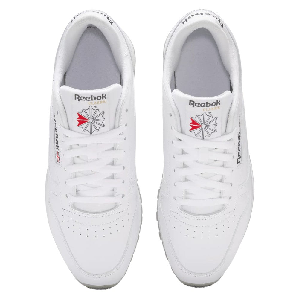Reebok Classic Leather Shoes - White / Pure Grey