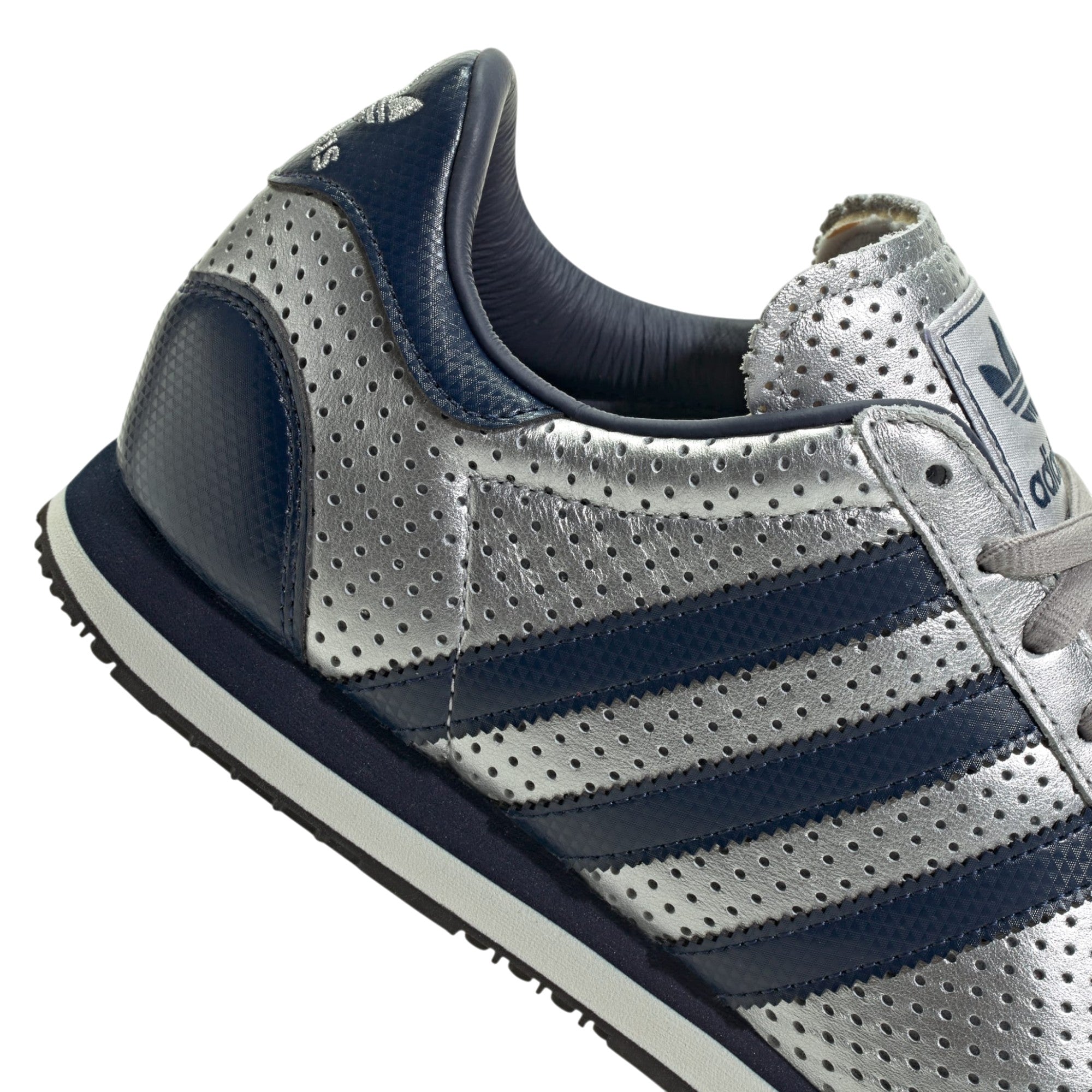 adidas Originals Men's Galaxy OG Shoes - Silver Metallic / Night Indigo