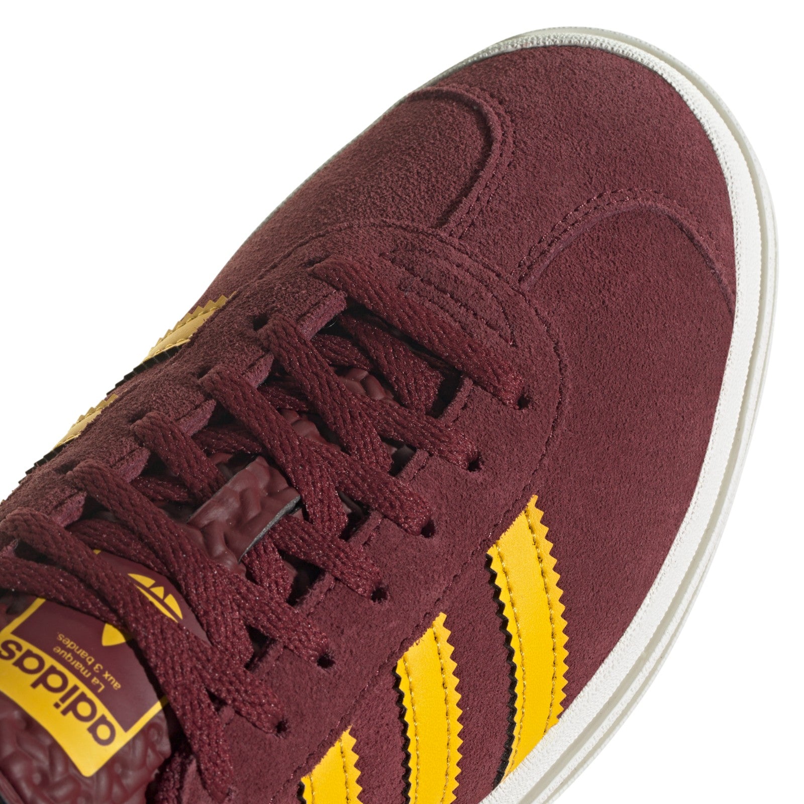 adidas Originals Womens Gazelle Bold Shoes - Shadow Red / Bold Gold